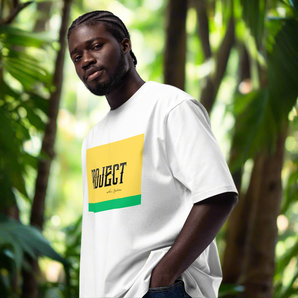 T-shirt lourd oversized 100% Cotton ''Project'' Summer 2025