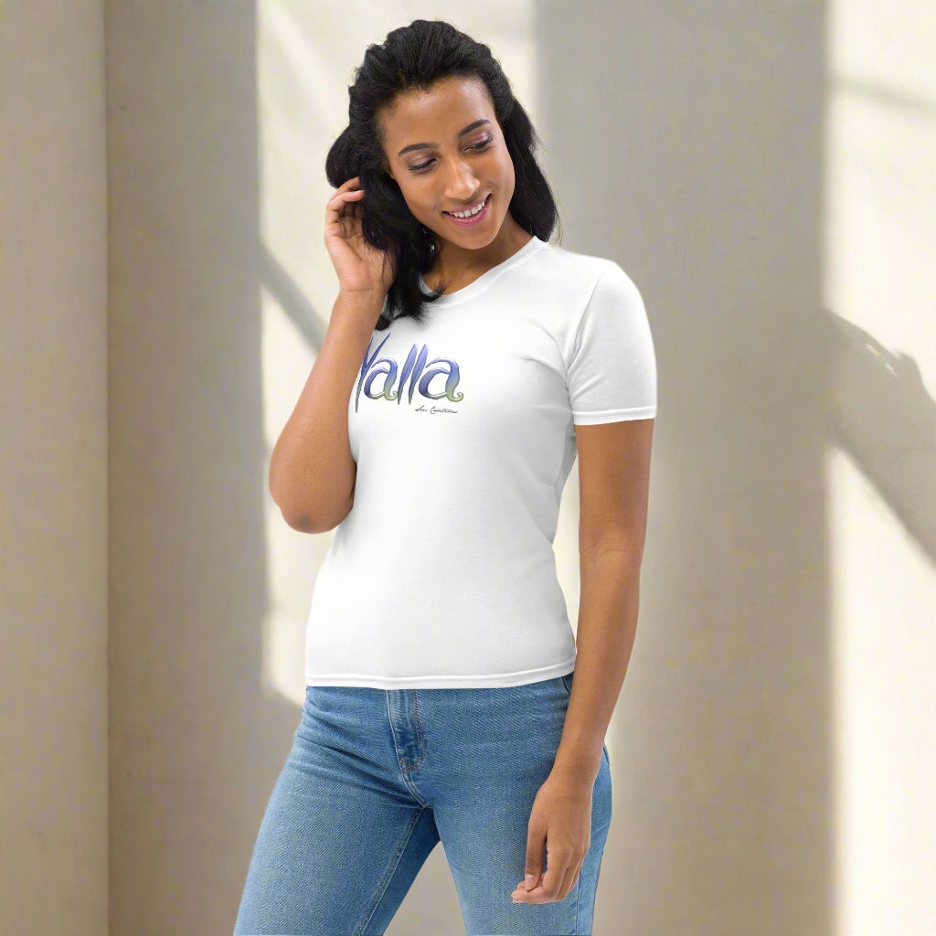 T-shirt pour Femme ''Yalla Summer Times'' édition 2025