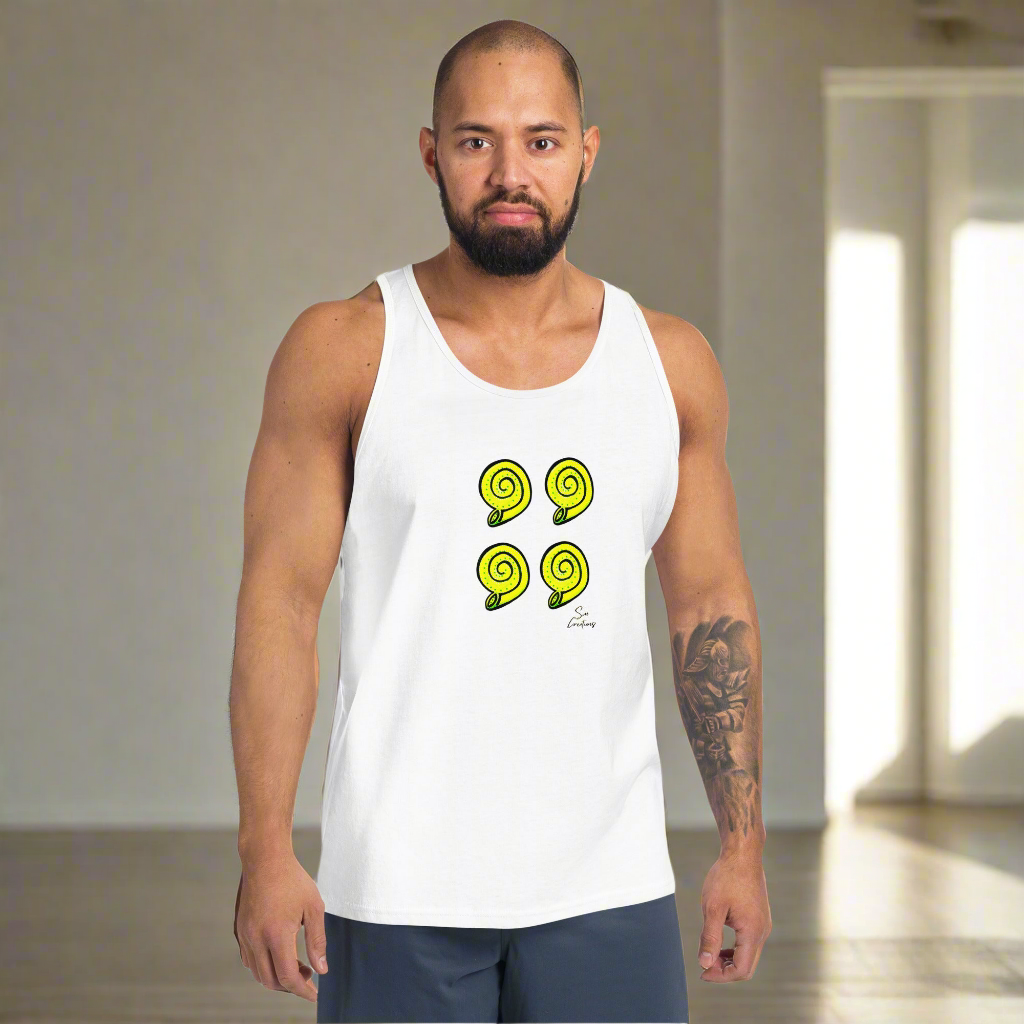 Débardeur pour homme 100% Coton ''Coquillages'' Edition 2025