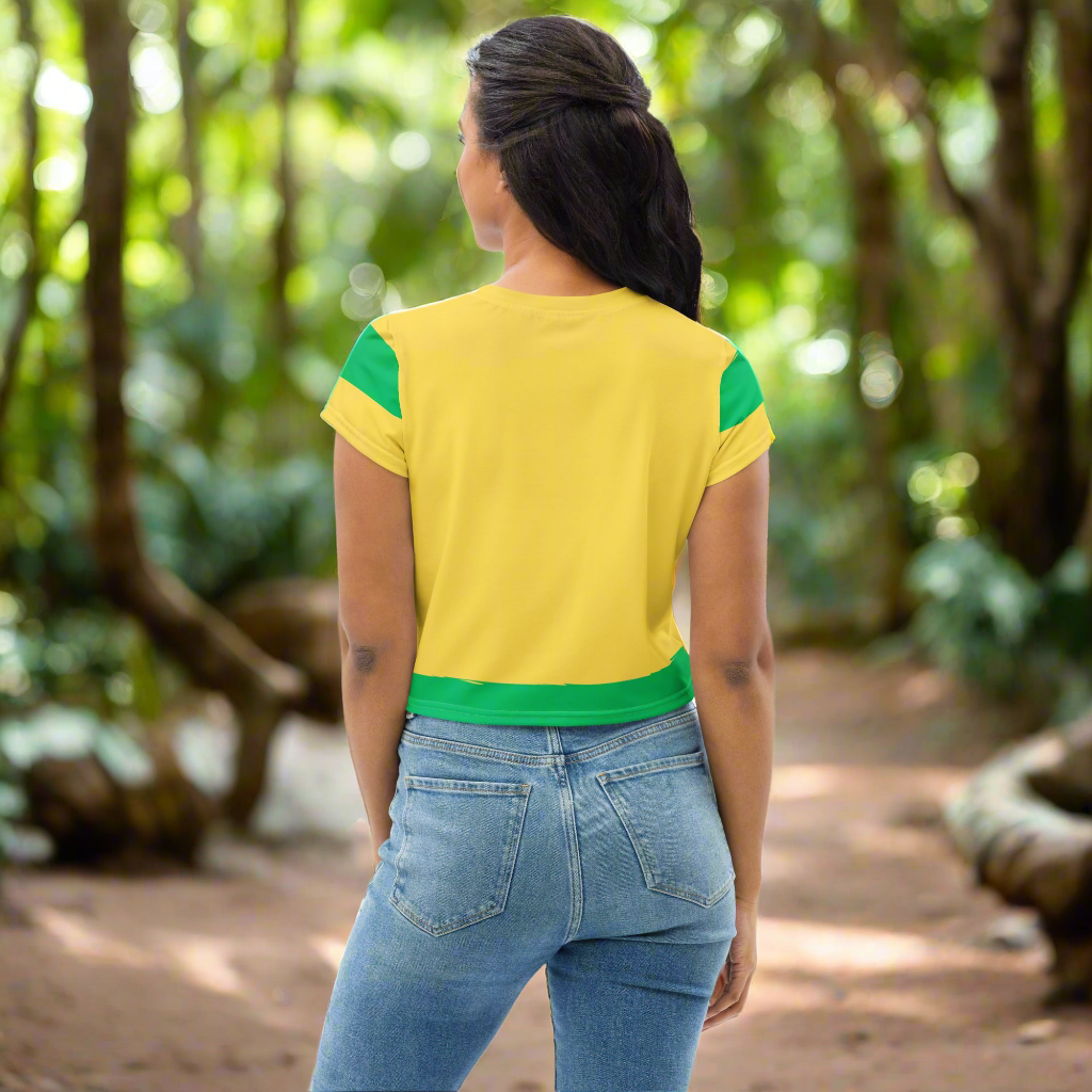 T-shirt Crop-Top imprimé ''Project'' Summer 2025