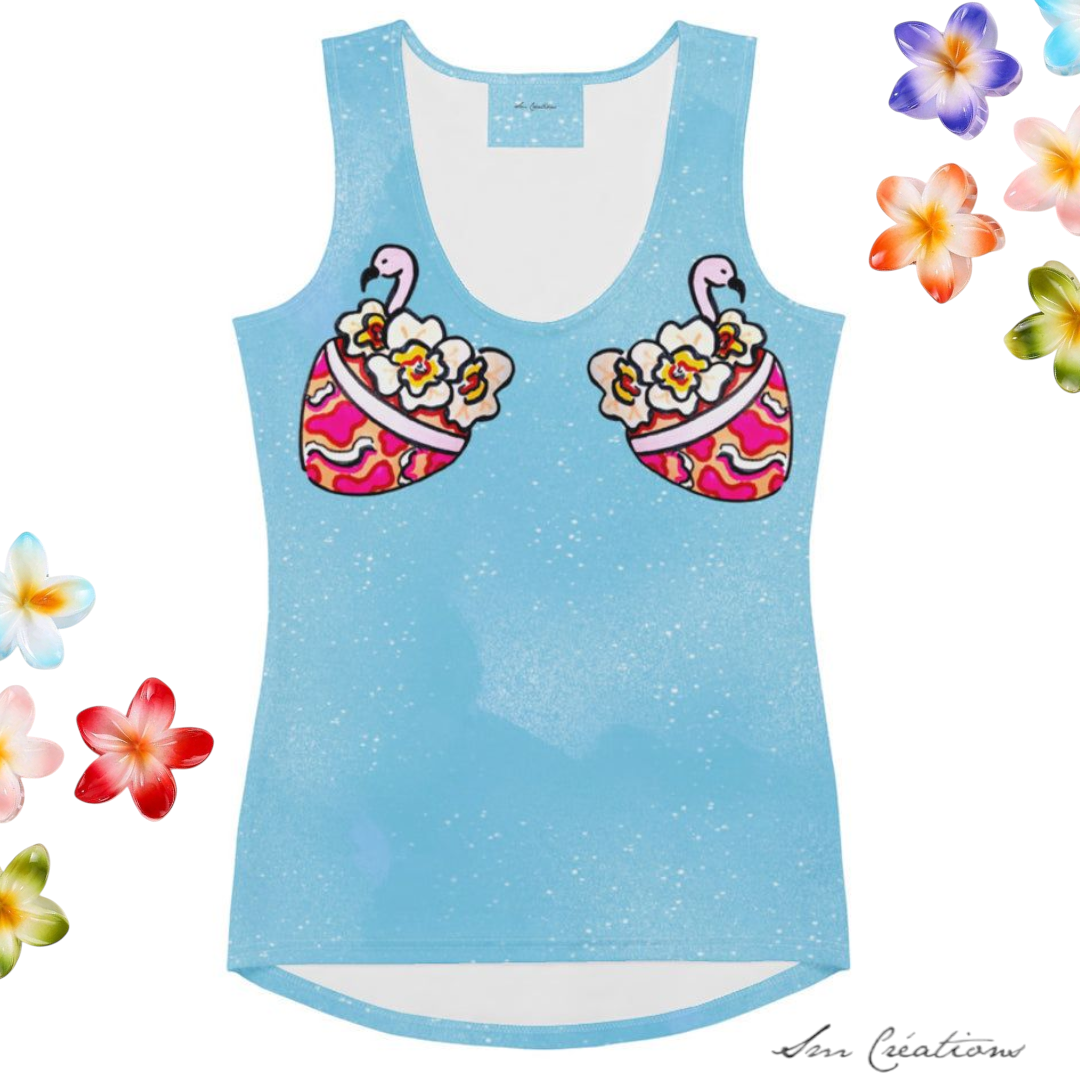 Débardeur Coupé et Cousu par Sublimation ''Flamanté'' 2025 Classical