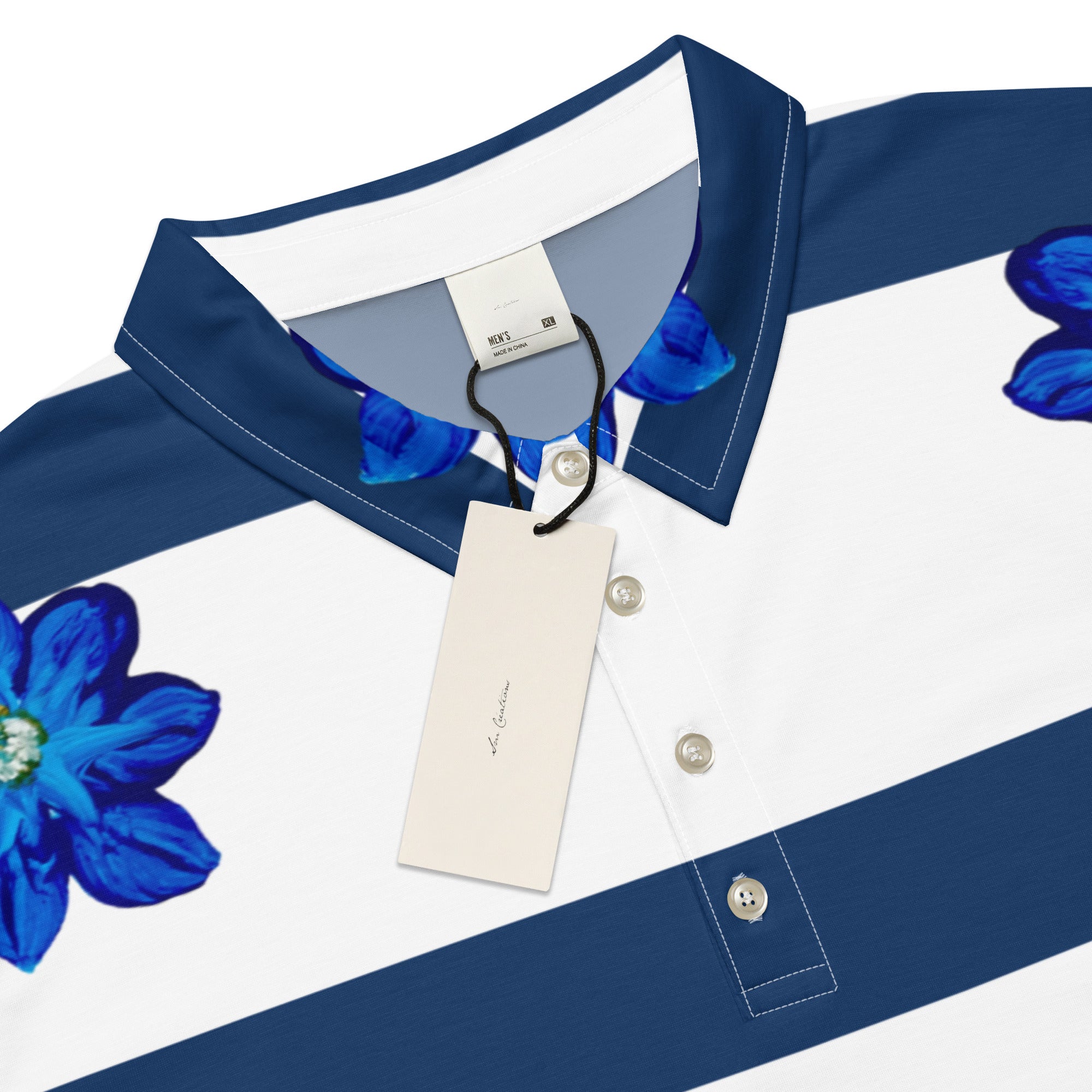 Polo cintré homme ''Fleurs d'été'' Summer 2025