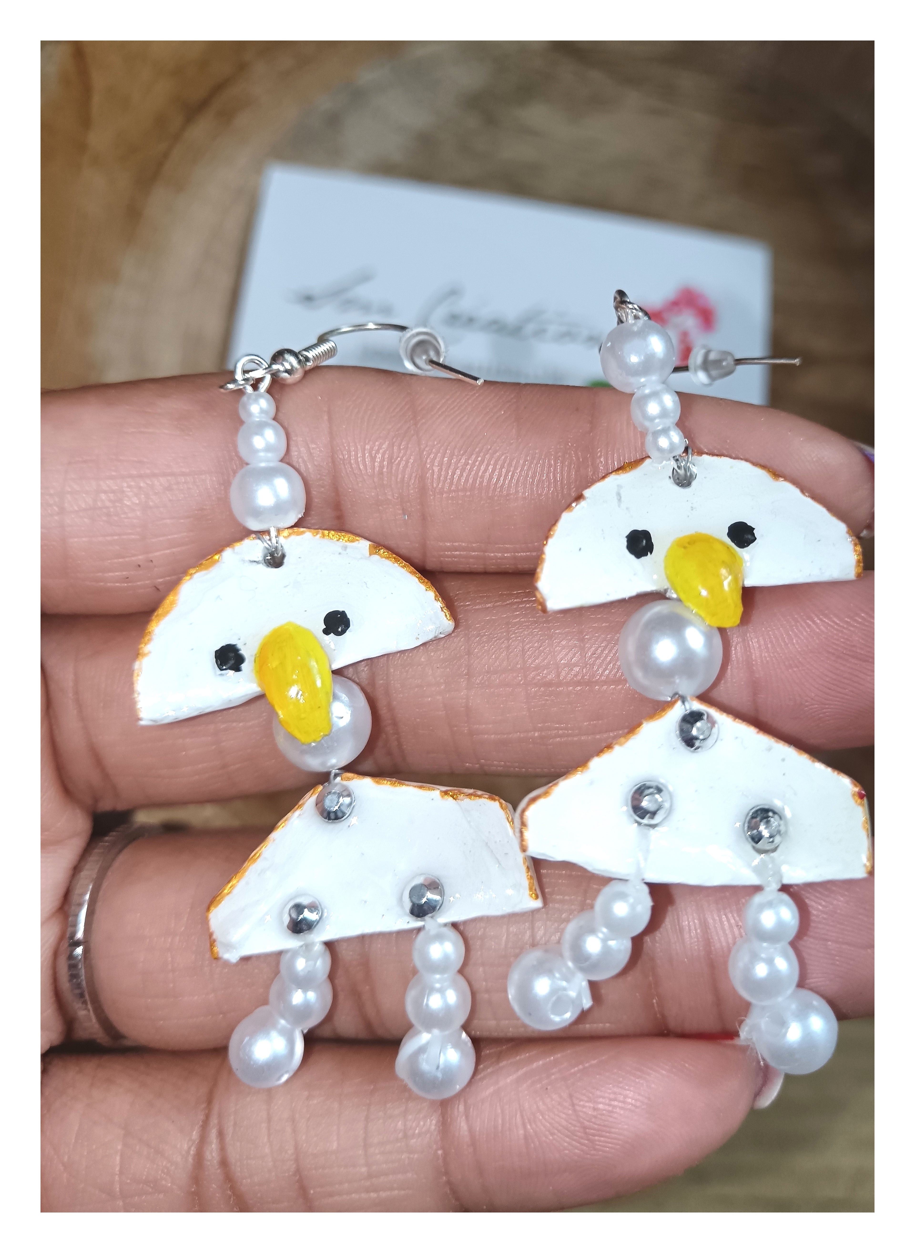 Boucle d'oreille artisanale | Arte| ''Piu Piu'' E25/26