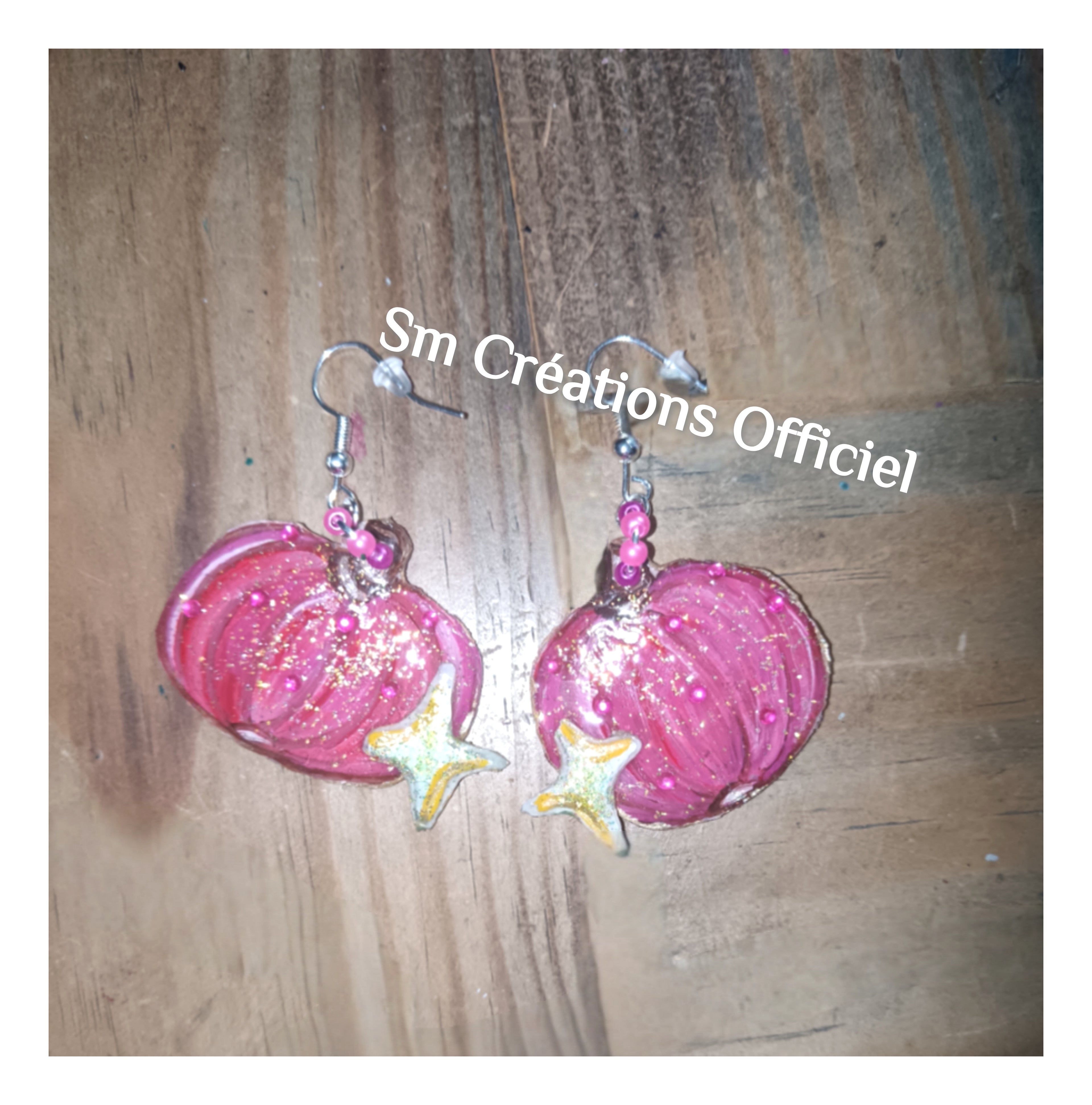 Boucle d'oreille artistique | Fin d'Octobre