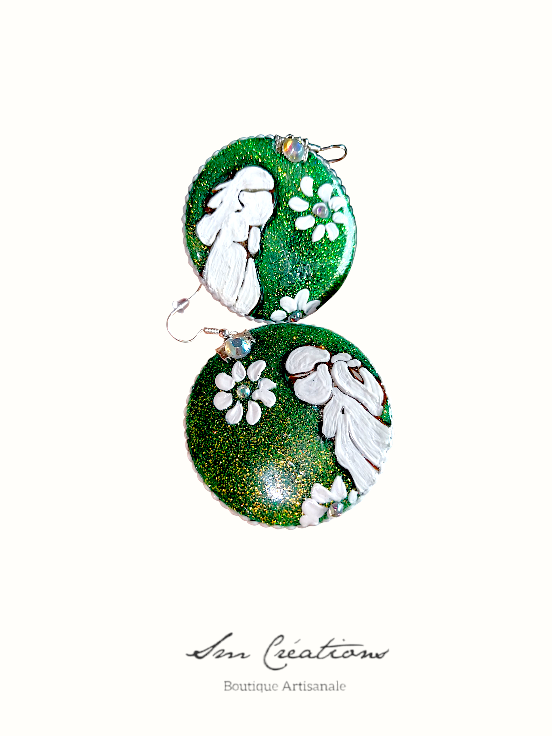 Boucle d'oreille créoles artisanales | Sélection Arte | Silhouette Edition 2025/2026