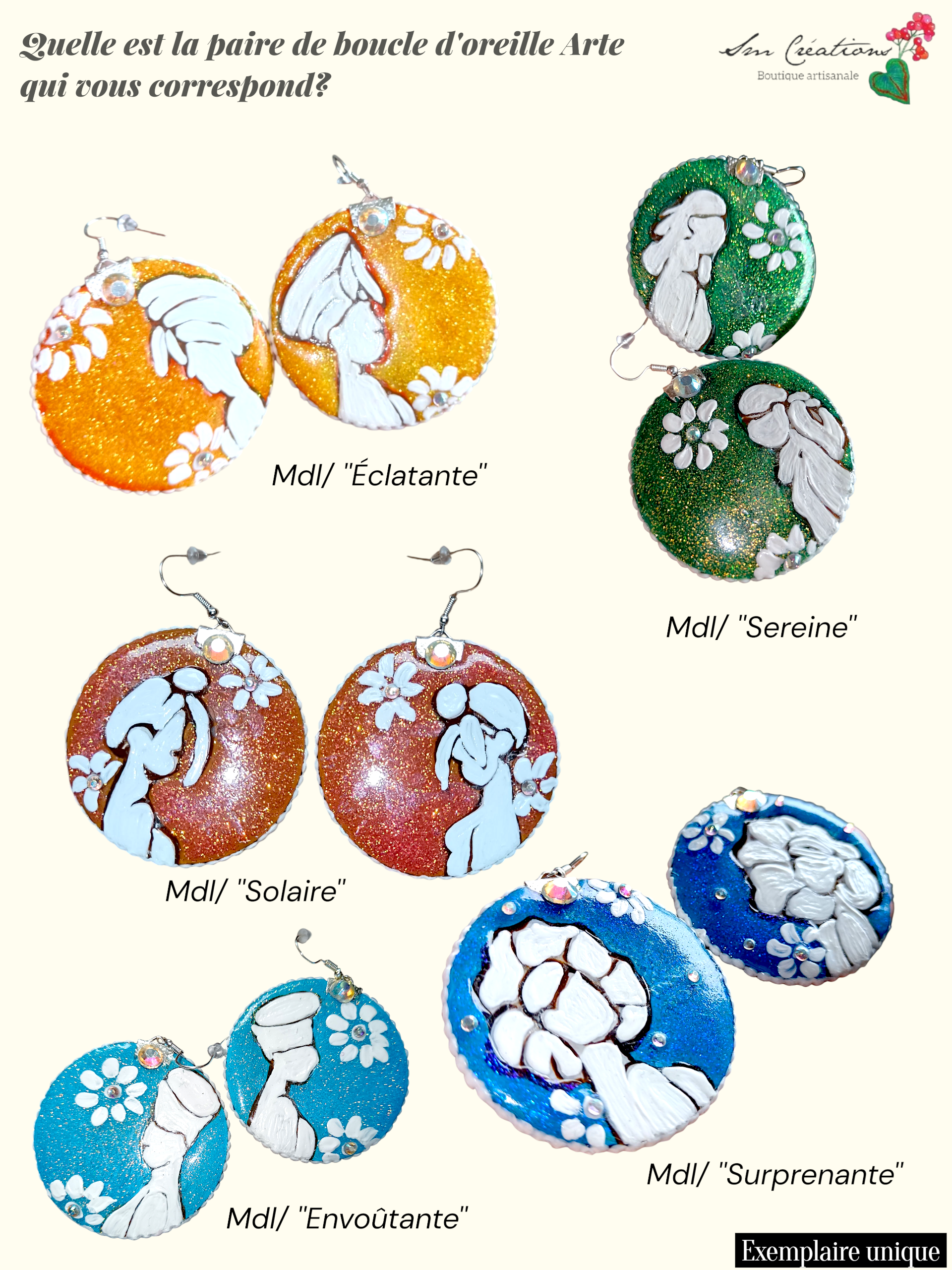 Boucle d'oreille créoles artisanales | Sélection Arte | Silhouette Edition 2025/2026