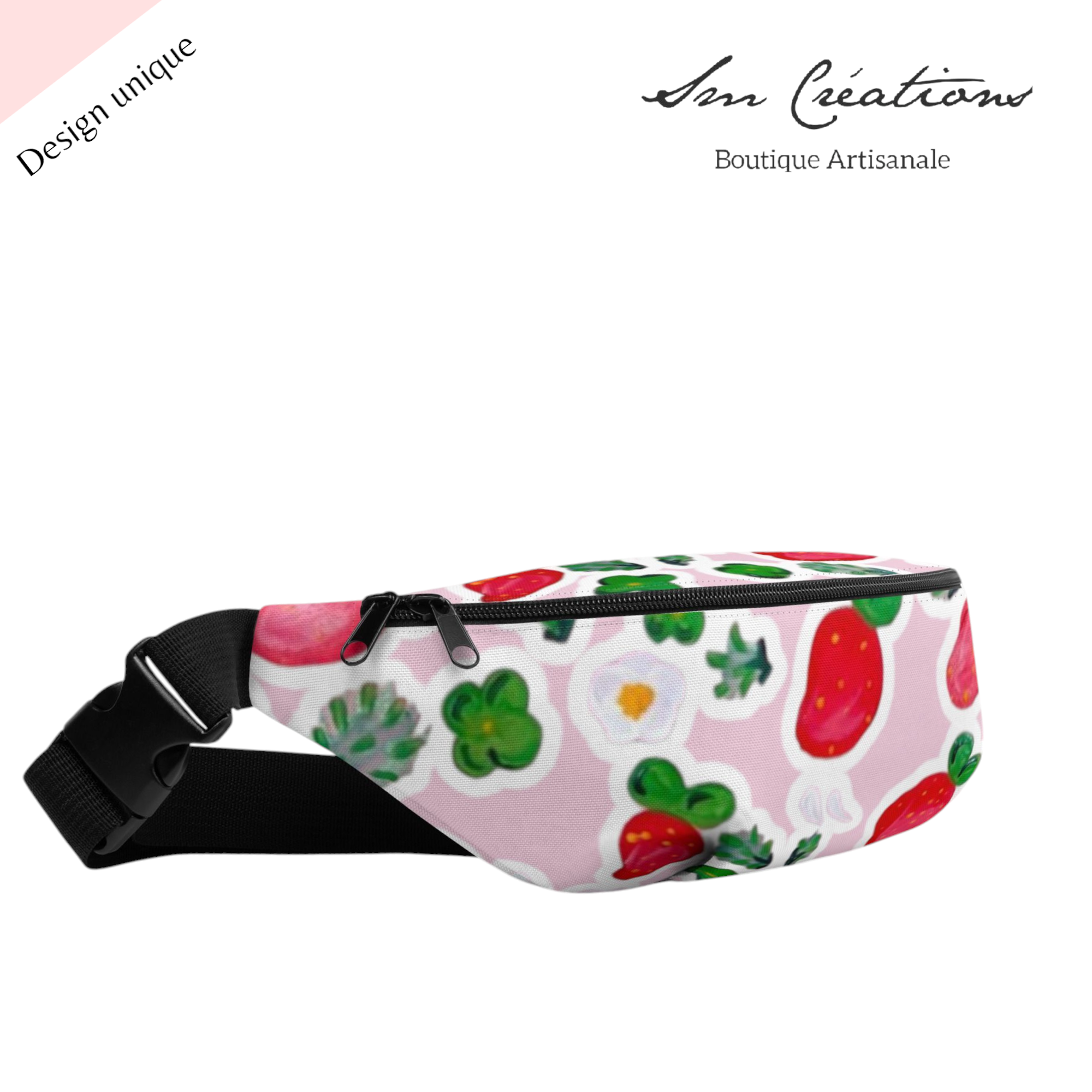 Sacoche de type ceinture à zip "Douceur de printemps" Sm Creations - Spring/ Summer 2025