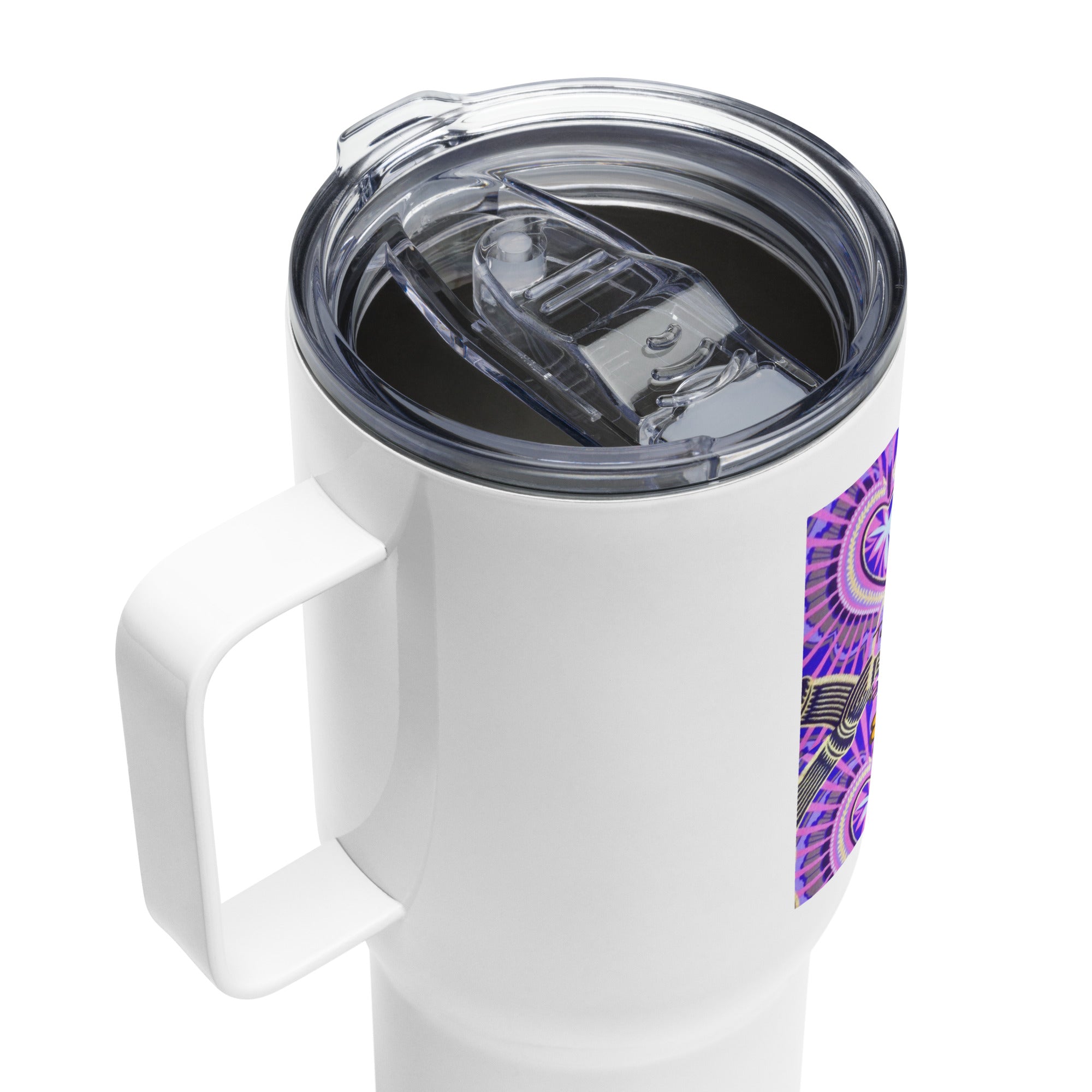 Mug Grande Taille 25oz avec anse Idees Cadeaux "Doux Message" Design Personnage "Petite Mama"2025