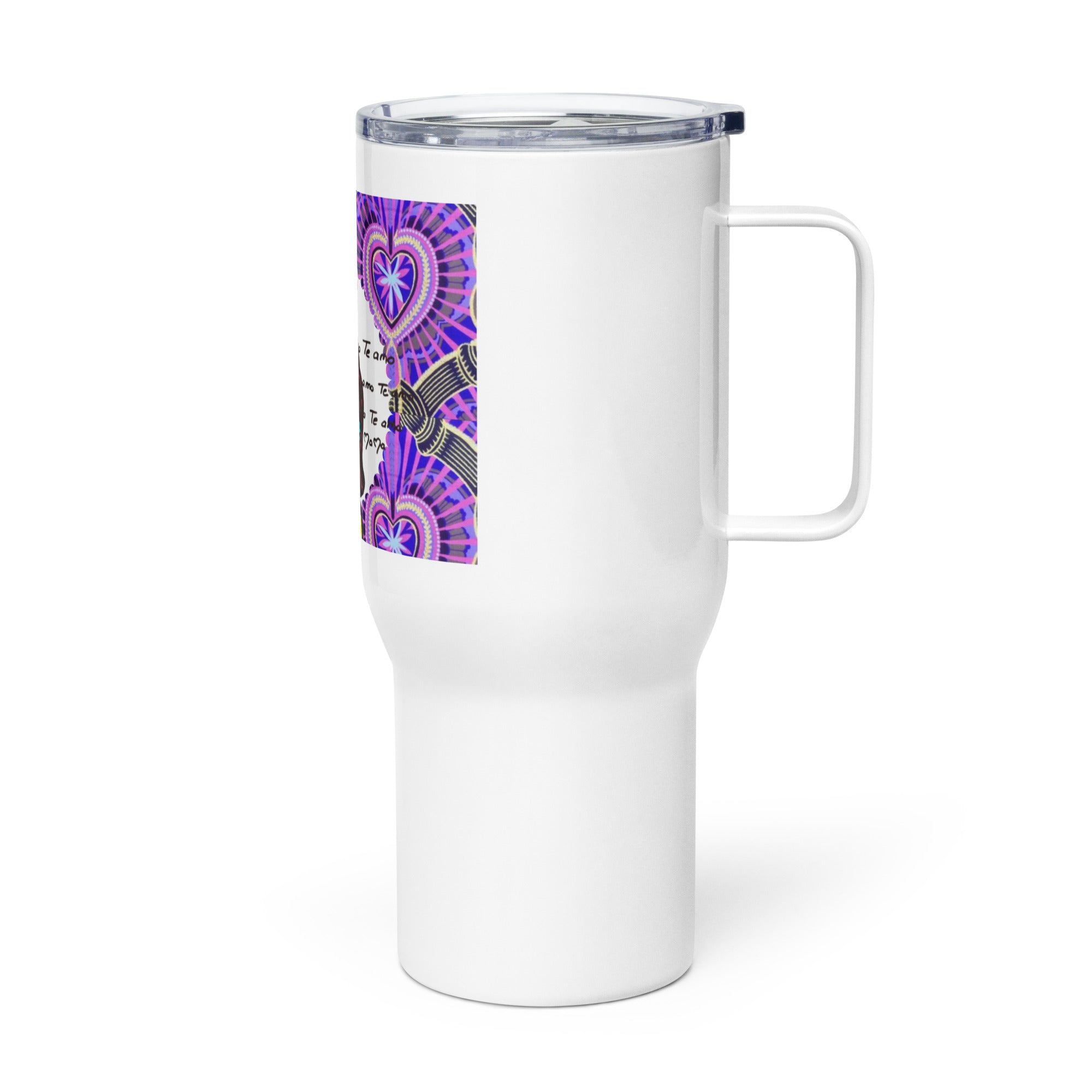 Mug avec anse Idees Cadeaux "Doux Messages" Maxi Format 25 oz - Design Personnage "Petite Mama"2025