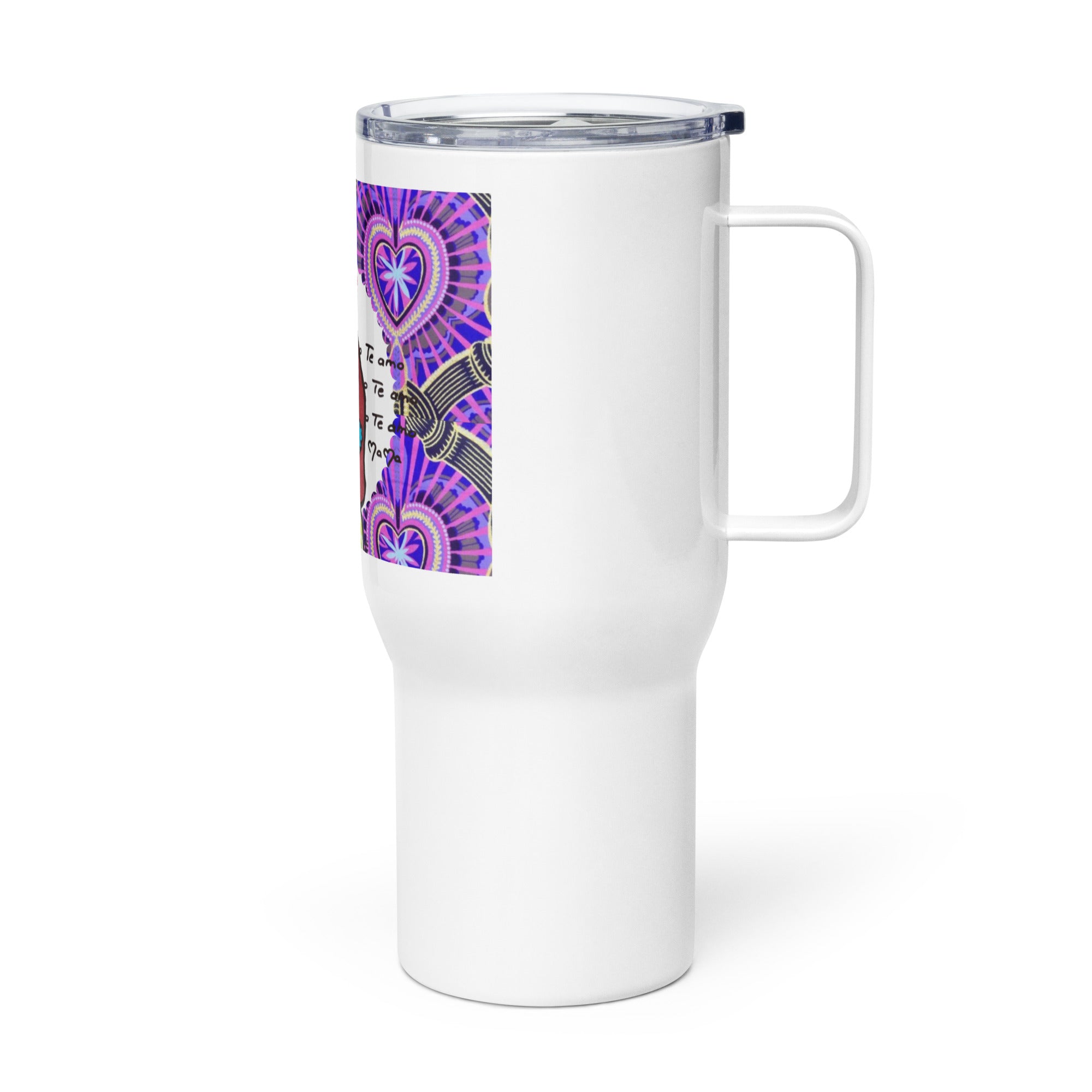Mug Grande Taille 25oz avec anse Idees Cadeaux "Doux Message" Design Personnage "Petite Mama"2025