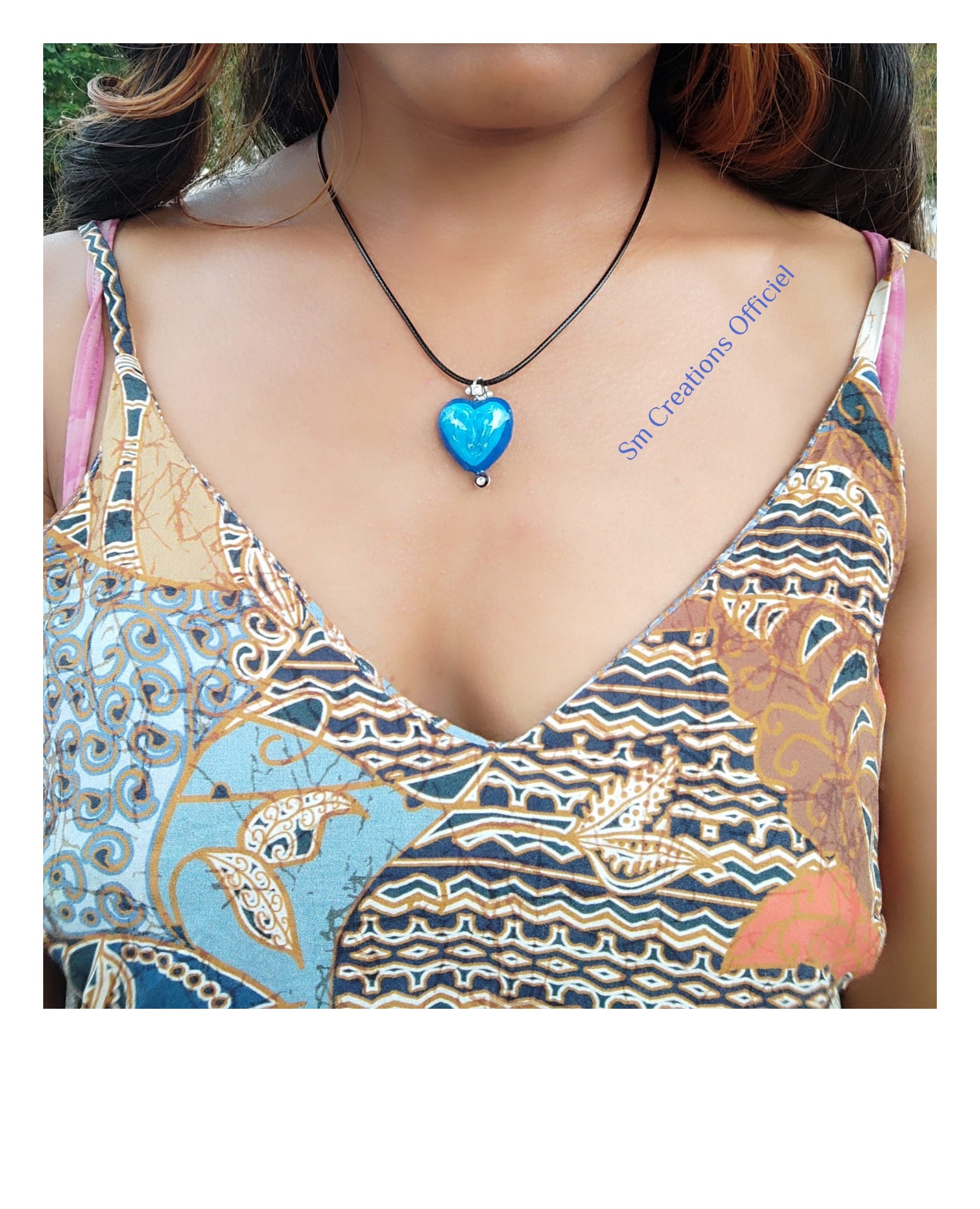 Collier Handmade ''Coeur Ocean'' Edition 2025