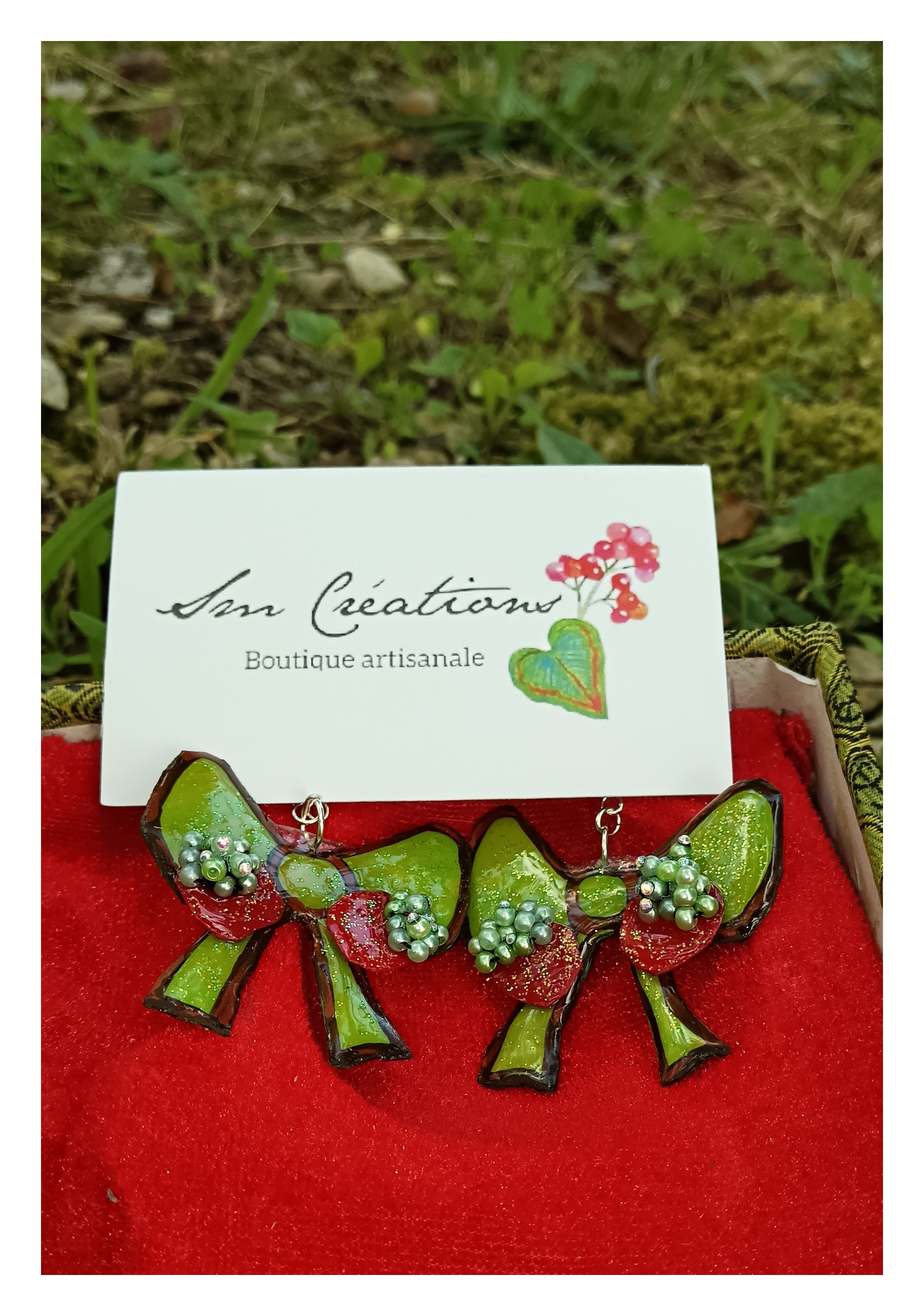 Boucle d'oreille Arte| ''Gift'' 95% Naturelle