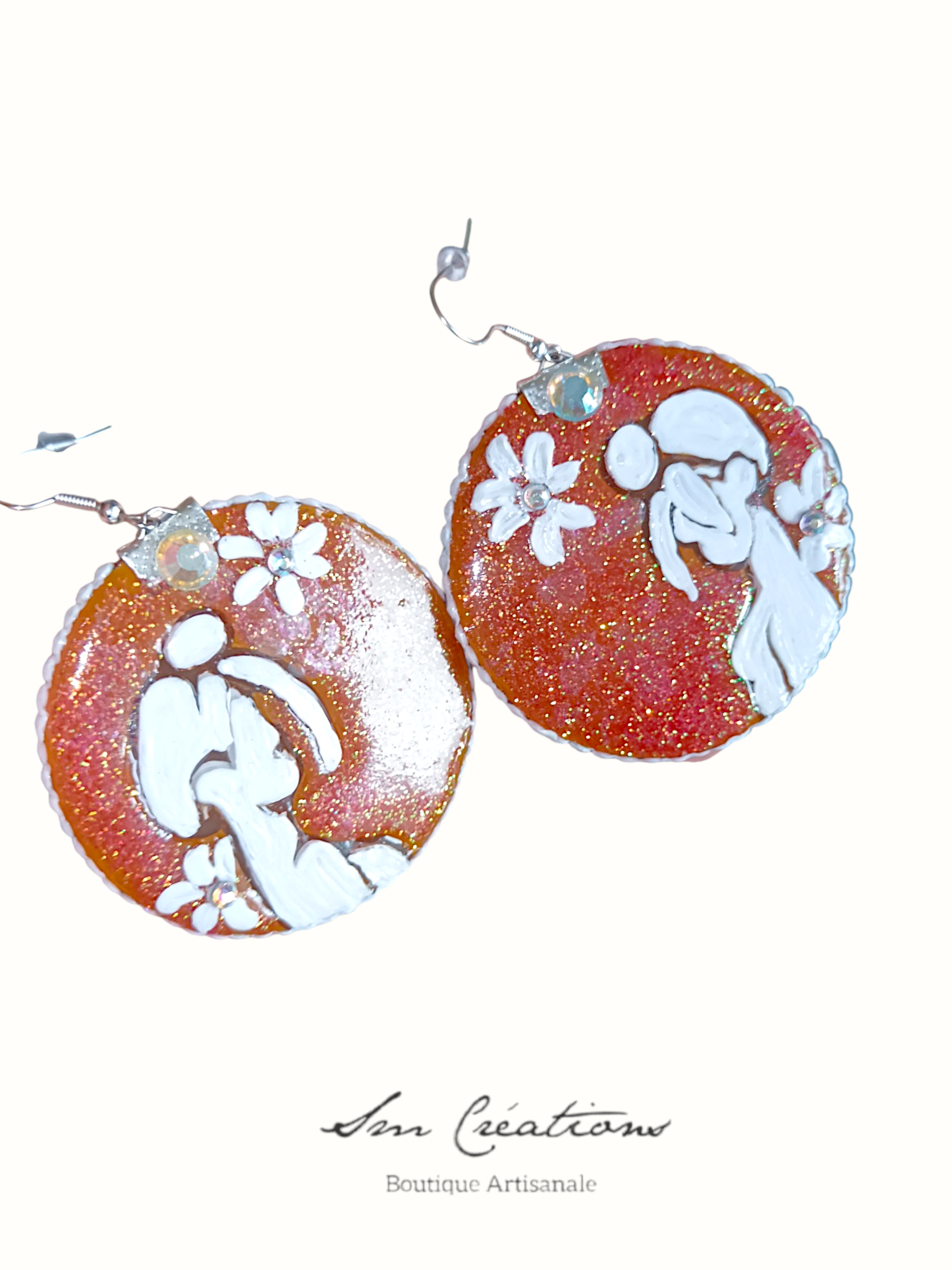 Boucle d'oreille créoles artisanales | Sélection Arte | Silhouette Edition 2025/2026