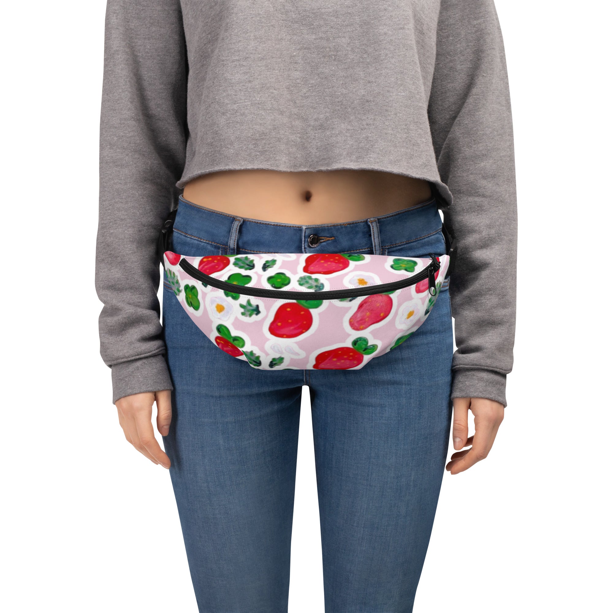 Sacoche de type ceinture à zip "Douceur de printemps" Sm Creations - Spring/ Summer 2025