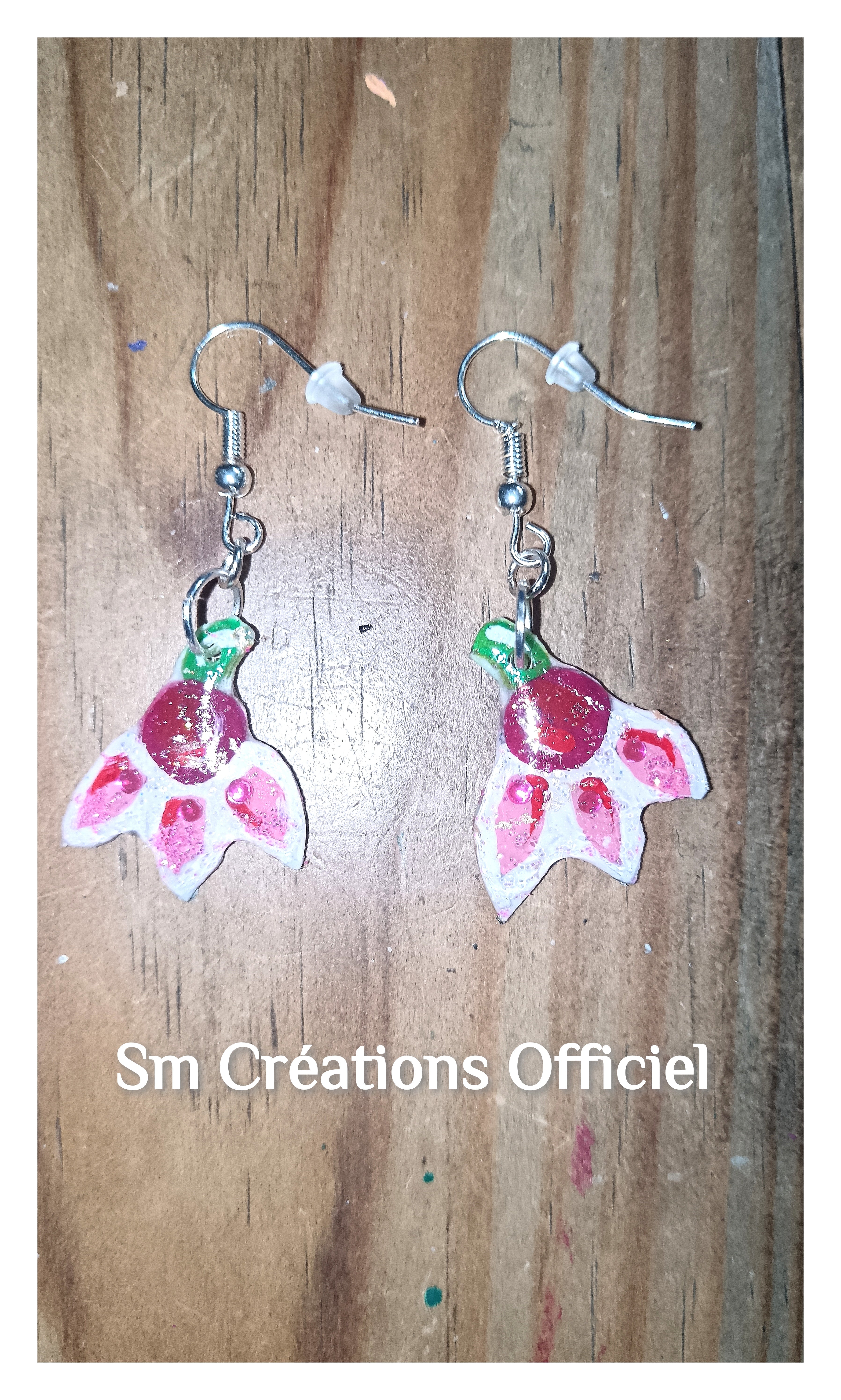 Boucle d'oreille artistique | Fin d'Octobre