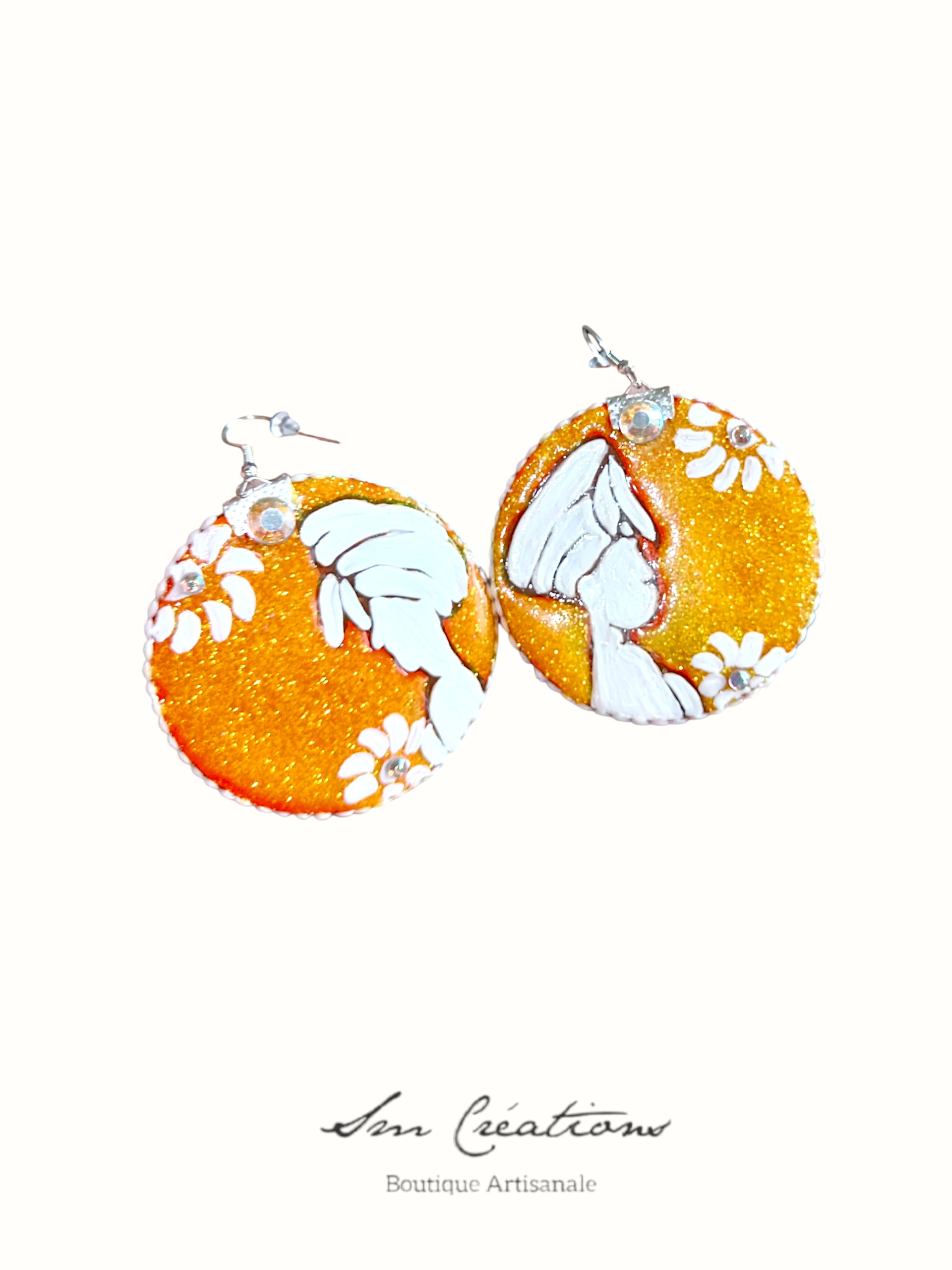 Boucle d'oreille créoles artisanales | Sélection Arte | Silhouette Edition 2025/2026