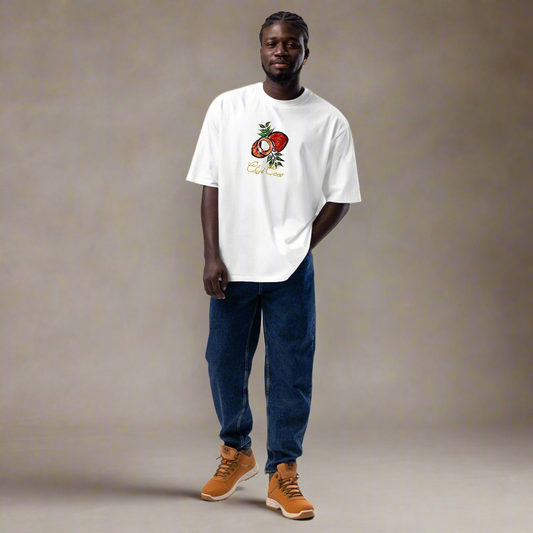 T-shirt lourd oversized 100% Cotton ''Chéri Coco'' Men Été 2025