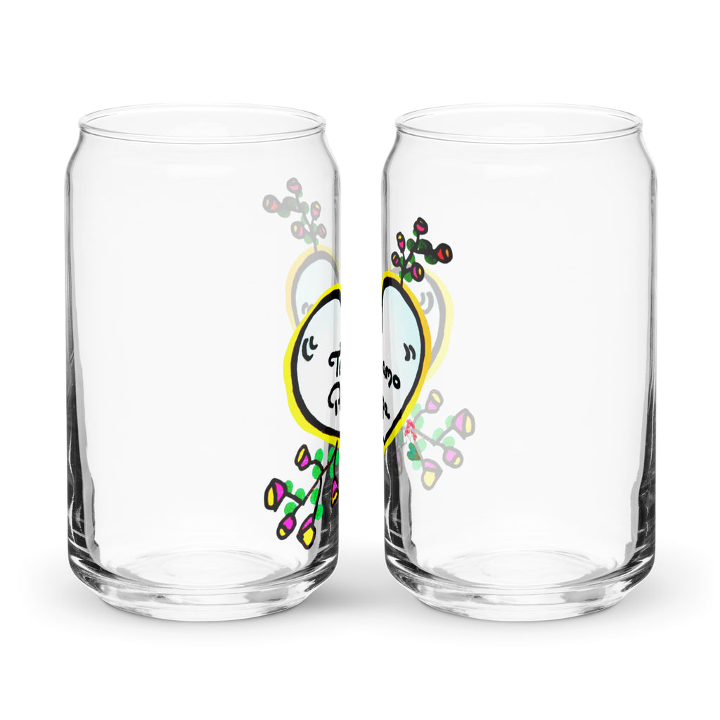 Verre en forme de canette '' Te amo Papa'' Design Special Doux Messages 2025