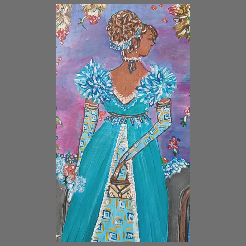 Tableau d'ambiance Art Lover ''Au delà du mur'' Exemplaire unique signé avec certificat d'authenticité/ Année 2026