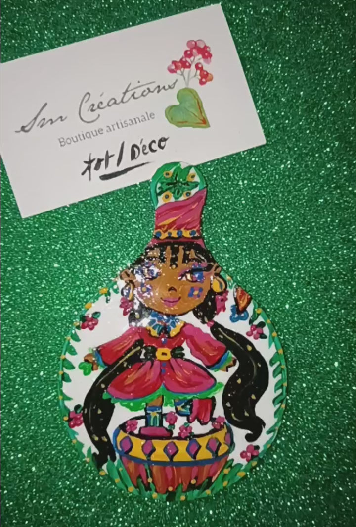 Peinture décoratif joviale ''Cavalcade Memories''| Signé Sm