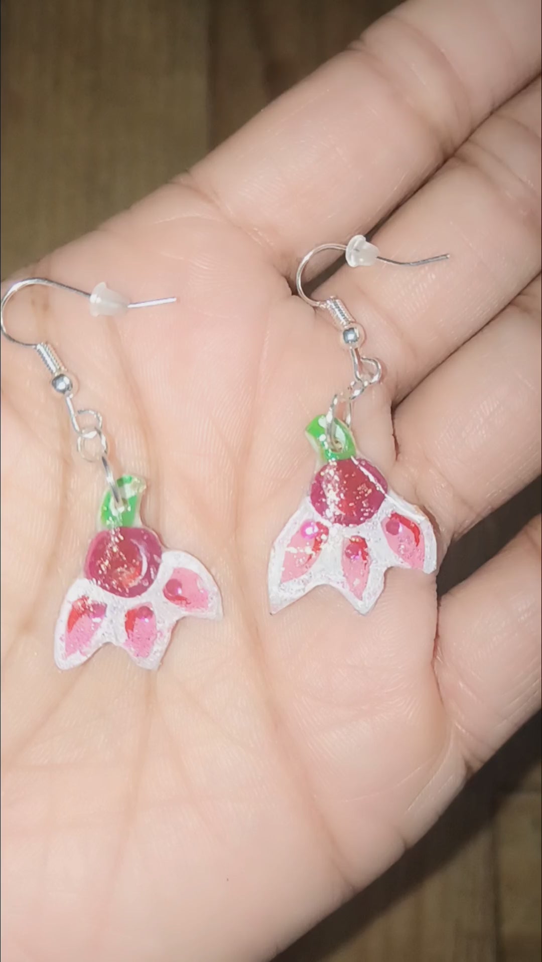 Boucle d'oreille artistique | Fin d'Octobre