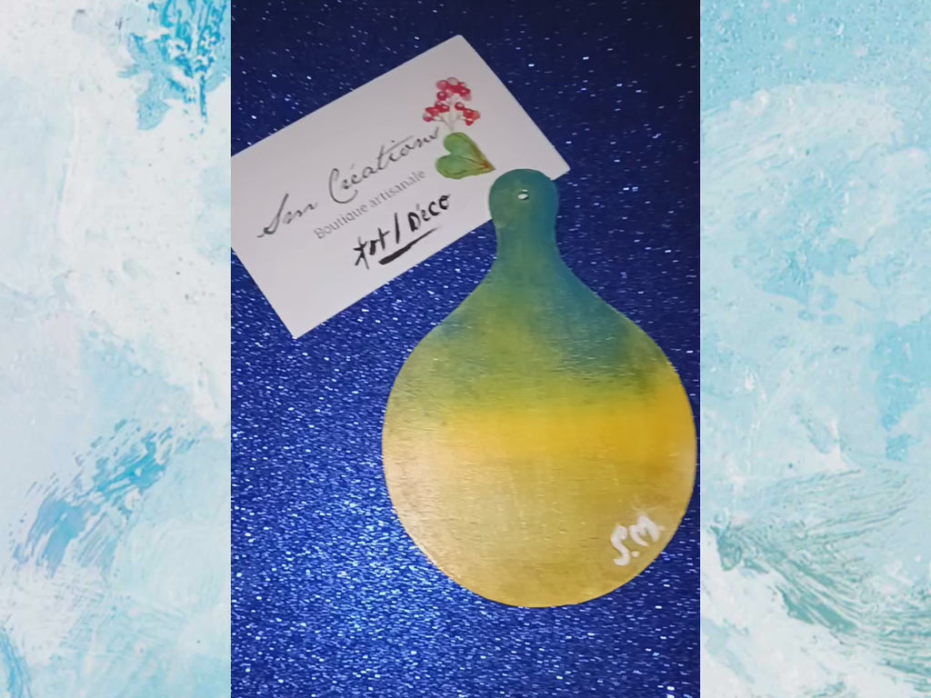 Peinture décoratif joviale ''𝖥𝗋𝖾𝖾𝗌𝖾''| Signé Sm