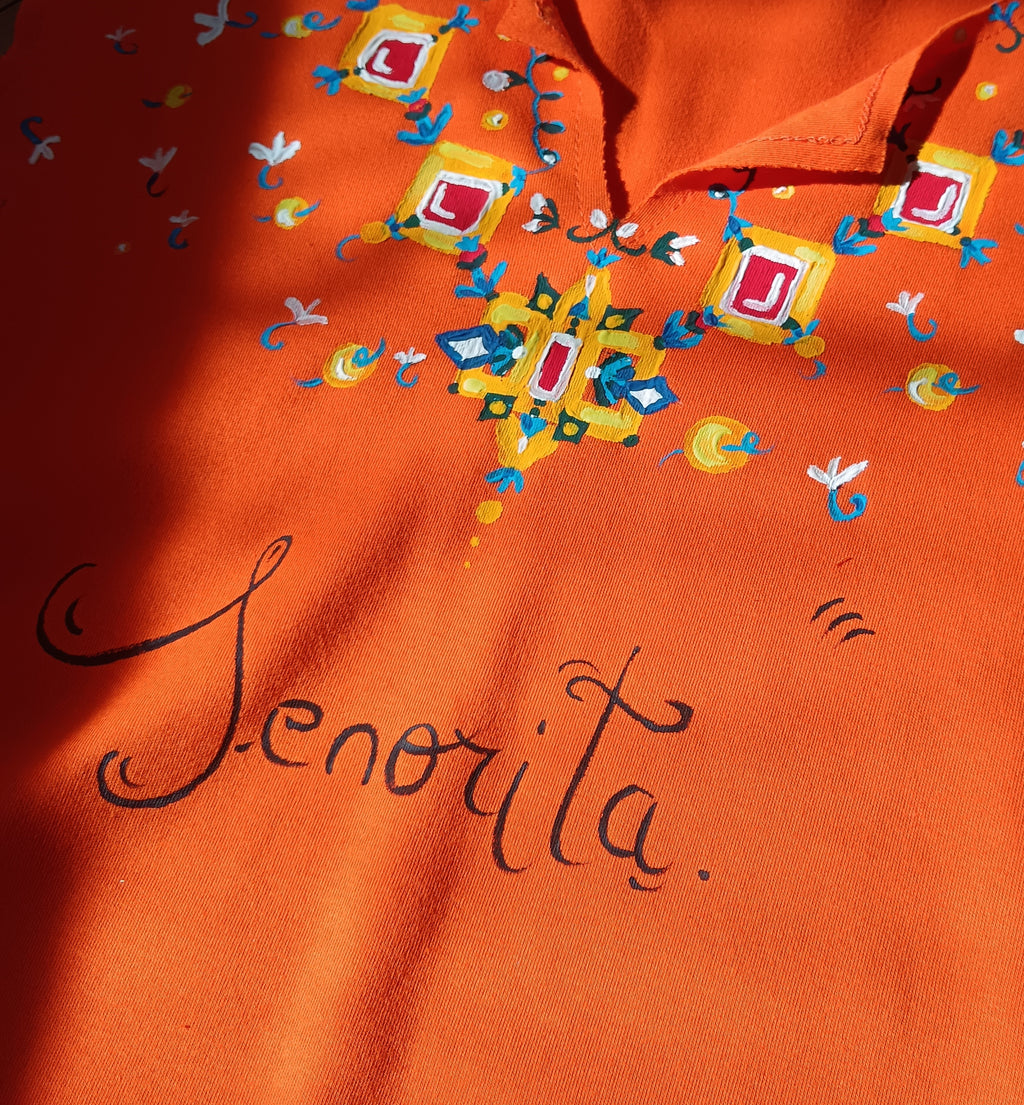 Débardeur ''Senorita'' Semi épais - Coton Coloré