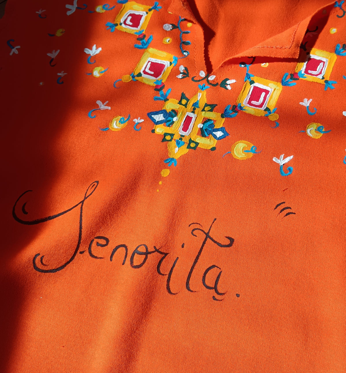 Débardeur ''Senorita'' Semi épais - Coton Coloré