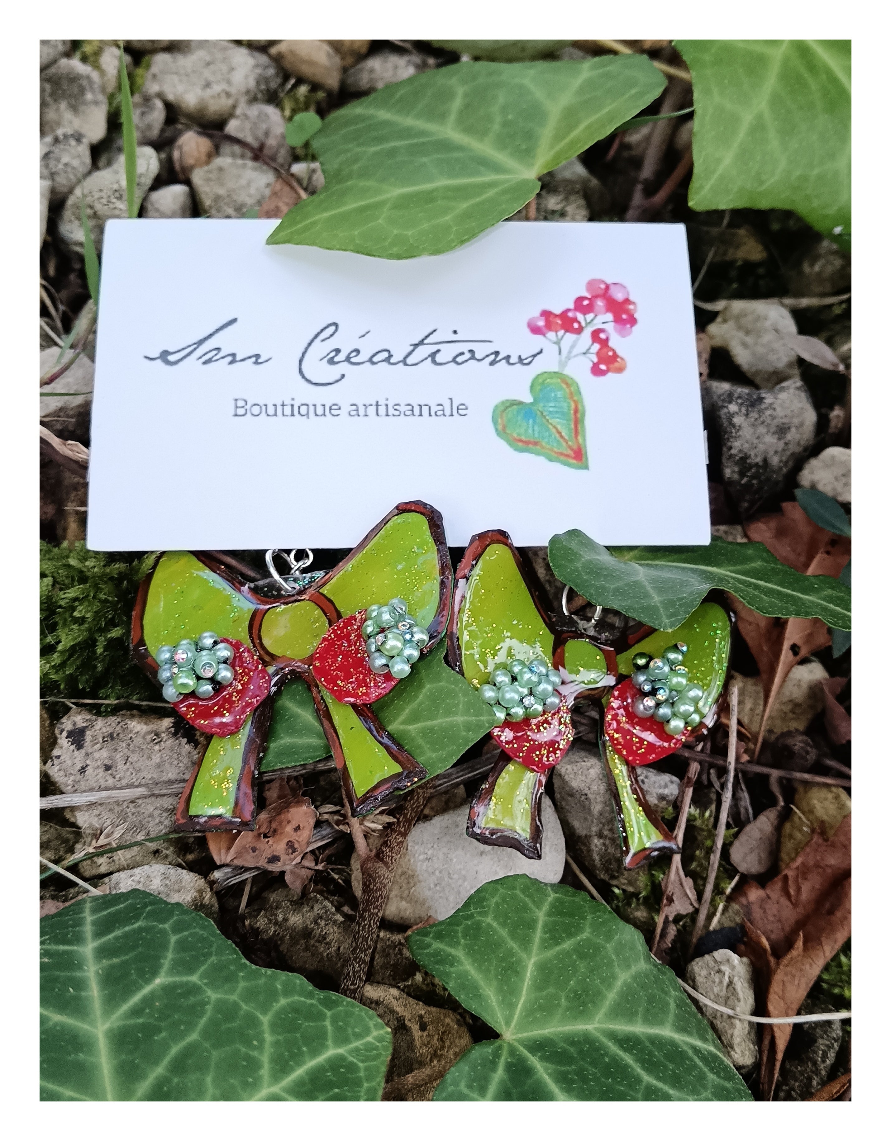 Boucle d'oreille Arte| ''Gift'' 95% Naturelle