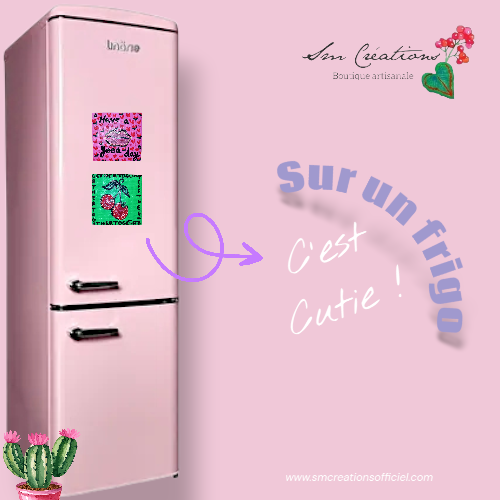 Duo Magnetic Art ''Have a good day'' Handmade with ❤️