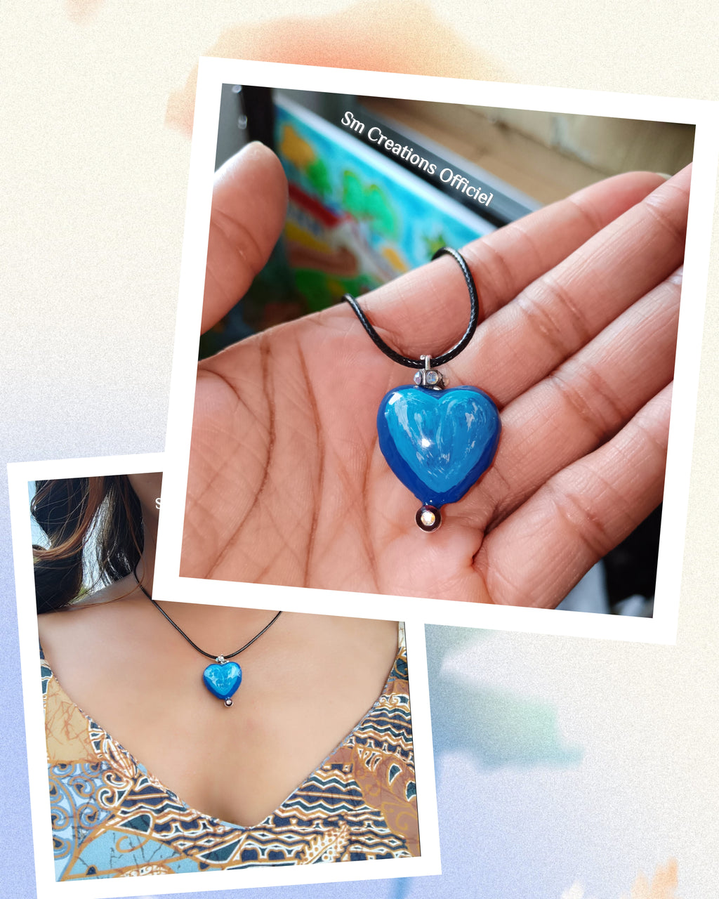 Collier Handmade ''Coeur Ocean'' Edition 2025
