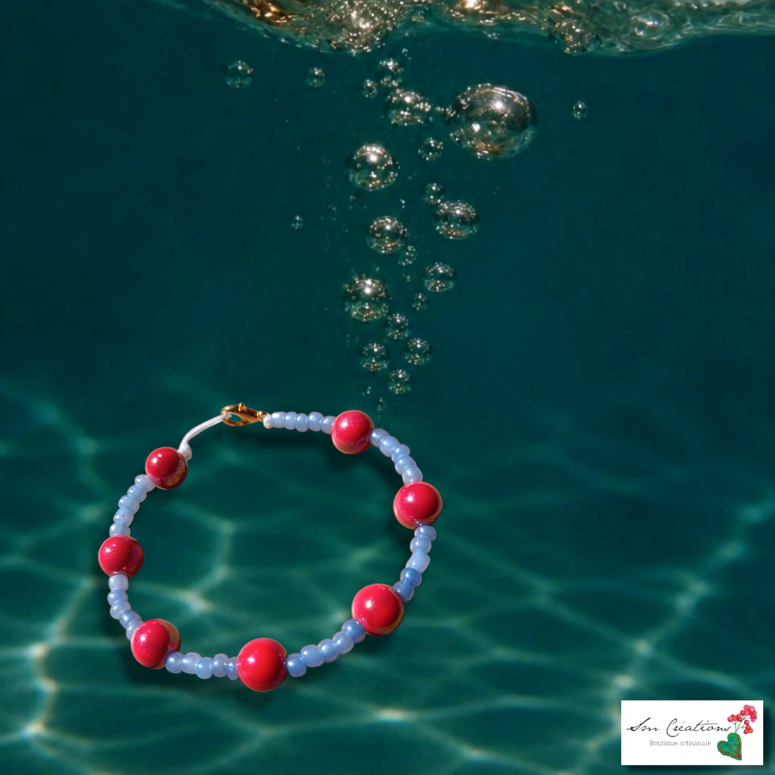 ✨ Bracelet artisanal en perles – Création originale