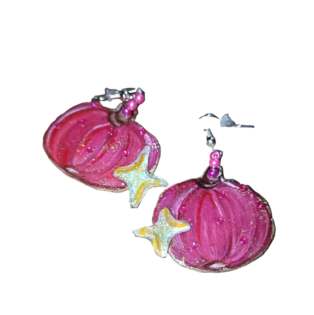 Boucle d'oreille artistique | Fin d'Octobre