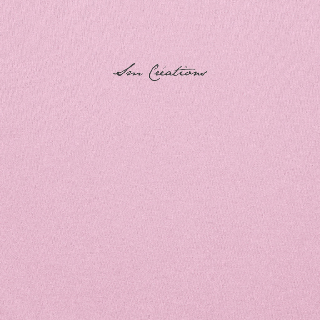 Sweat Unisexe à Col Rond ''Coeur Marguerite " type Golden Rose/ Spring Summer 2025