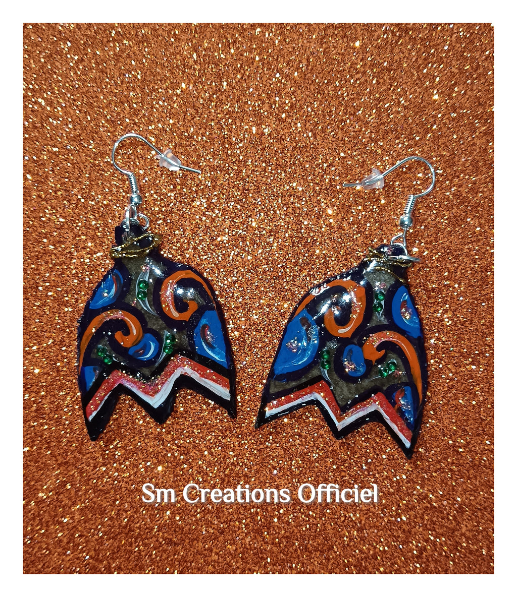 Boucle d'oreille Arte | ''Allô Oui Ne (tkt pas)'' 95% Naturel