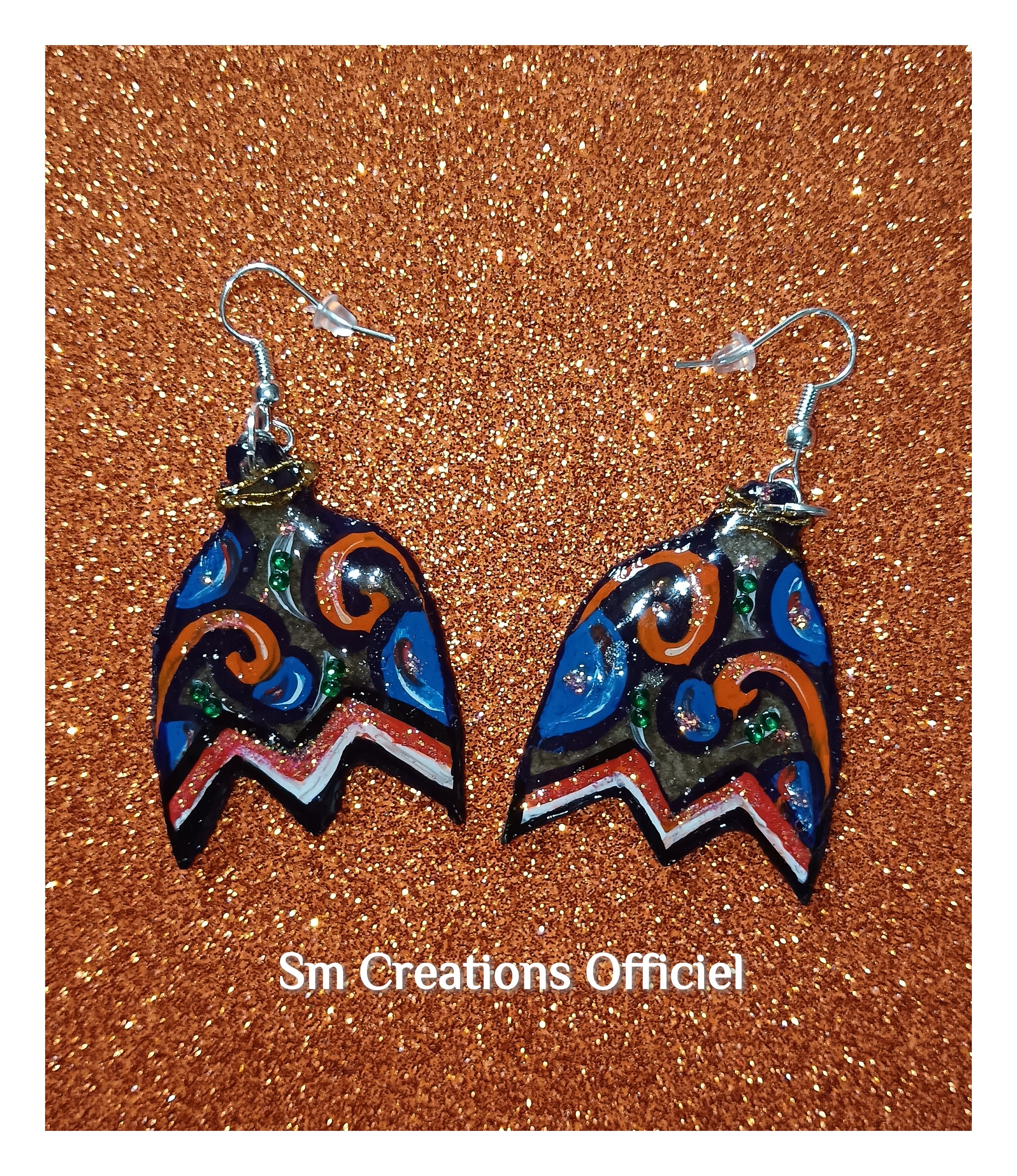 Boucle d'oreille Arte | ''Allô Oui Ne (tkt pas)'' 95% Naturel