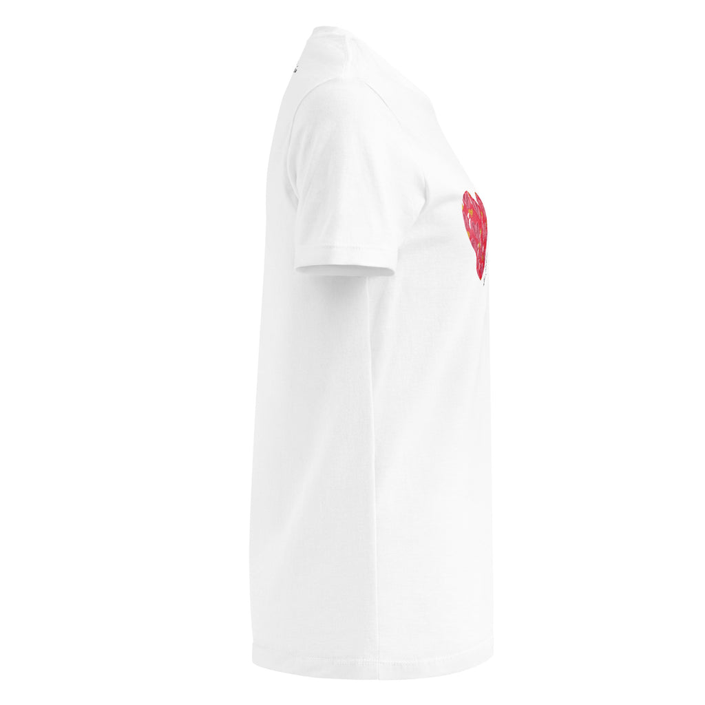 T-shirt classique softstyle femme "Eclat de coeur" Edition Spring Summer 2025
