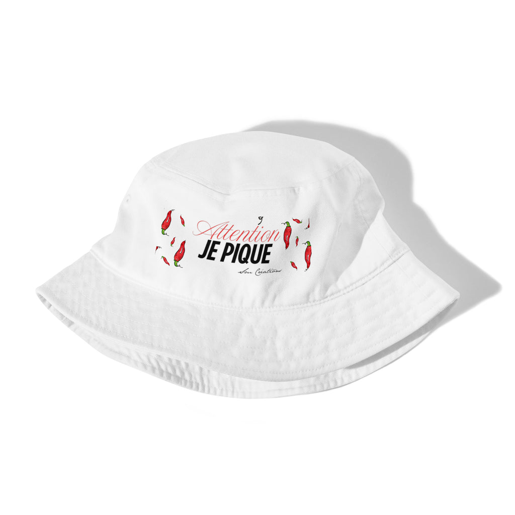Bob écologique ''Attention je pique'' Design inédit 2025 Spring Summer