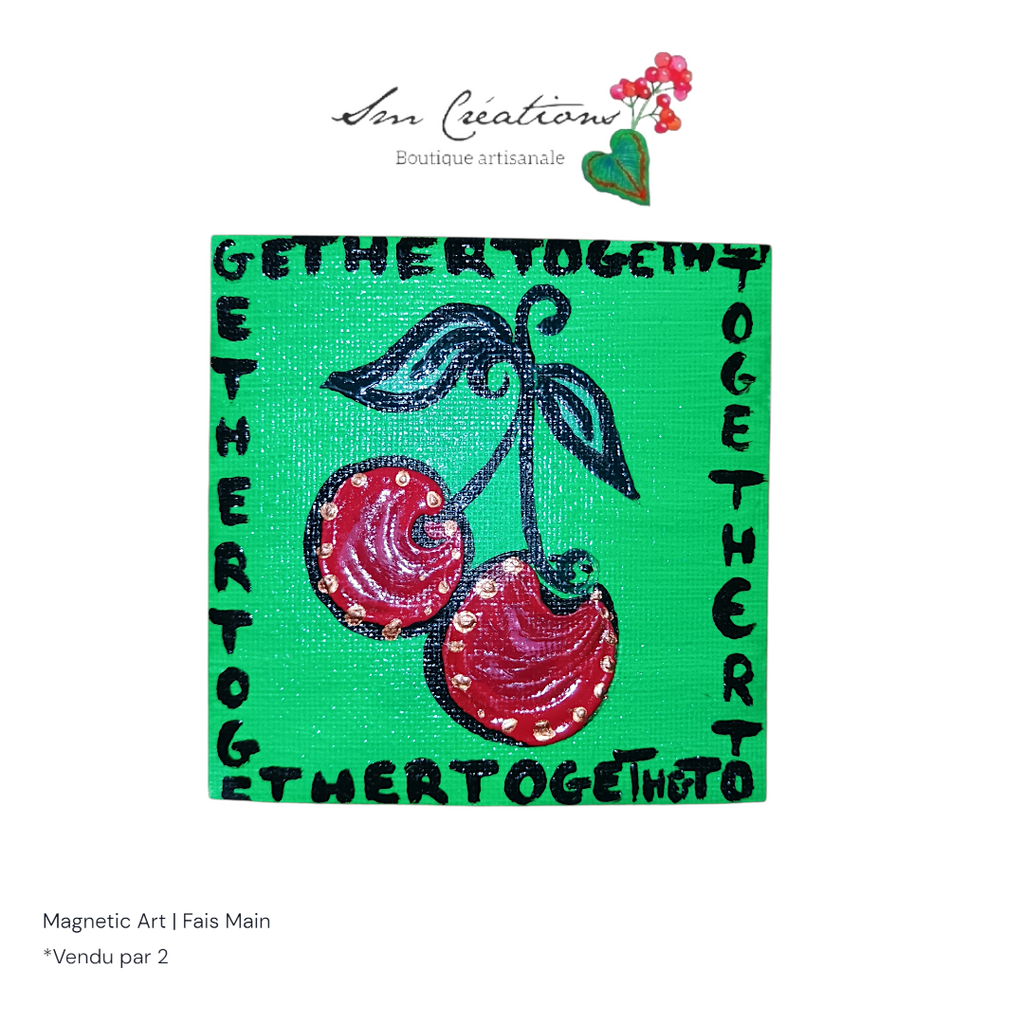 Duo Magnetic Art ''Have a good day'' Handmade with ❤️