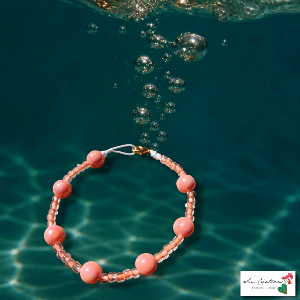 ✨ Bracelet artisanal en perles – Création originale