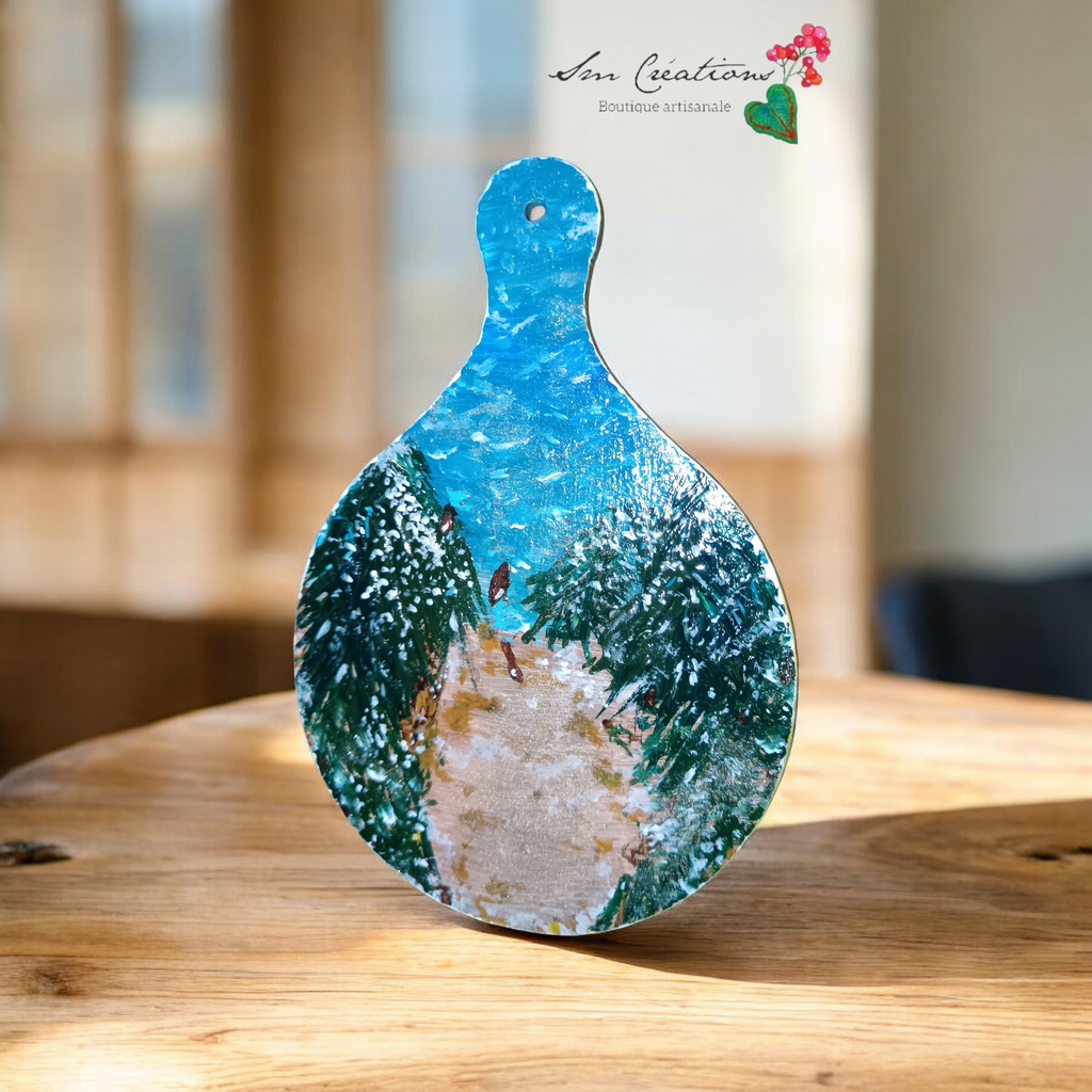 Peinture décoratif joviale ''𝖥𝗋𝖾𝖾𝗌𝖾''| Signé Sm