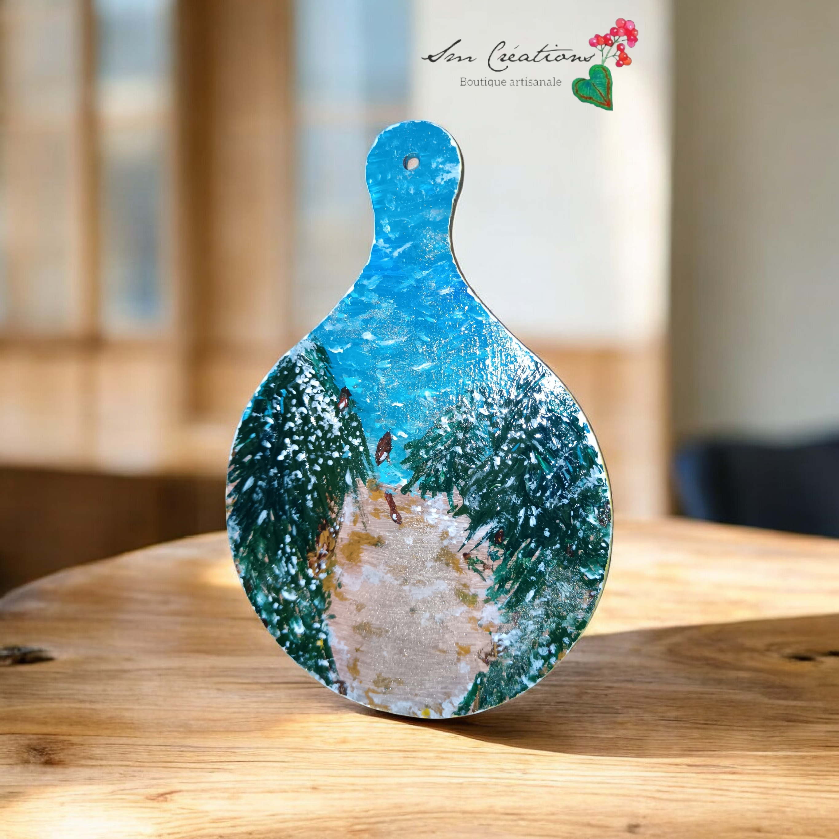 Peinture décoratif joviale ''𝖥𝗋𝖾𝖾𝗌𝖾''| Signé Sm