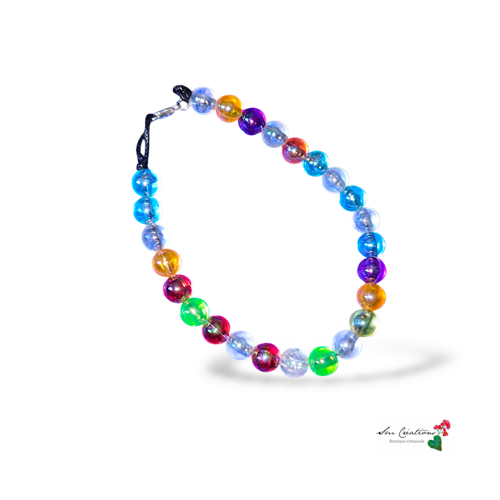 Bracelet Multi-Couleur irisé - Exemplaires uniques
