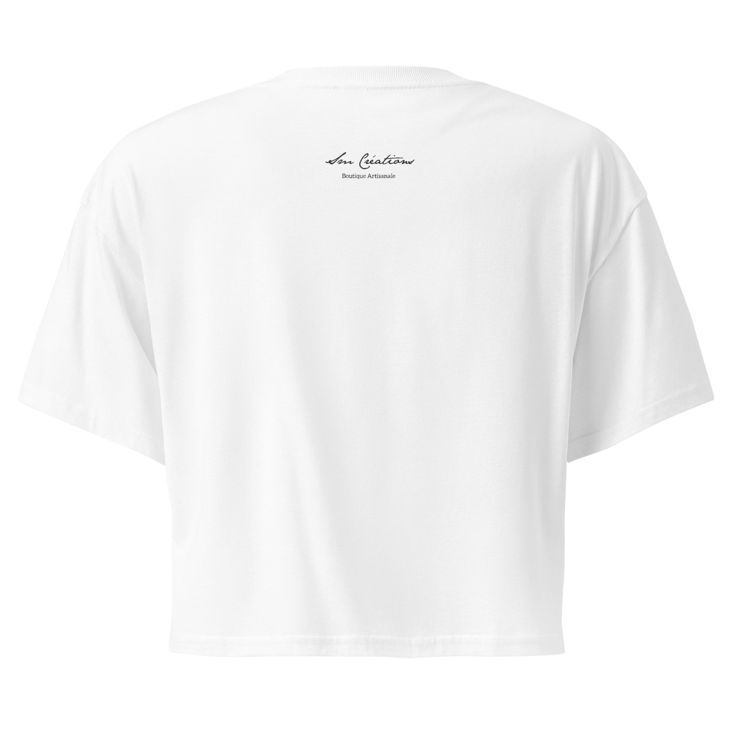 Crop top pour femme "I'm in love Strawberry" Edition limitée Design - Sm Creations 2025