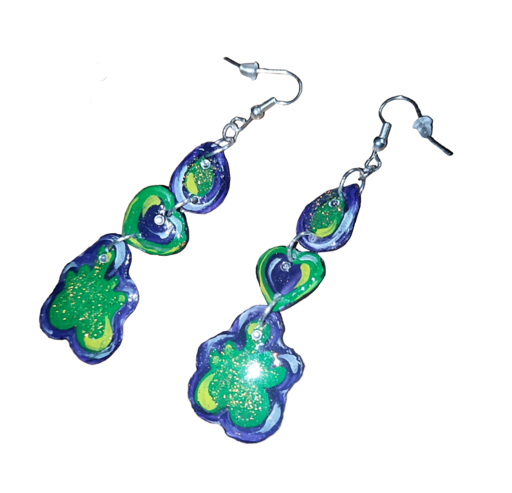 Boucle d'oreille artistique | Fin d'Octobre