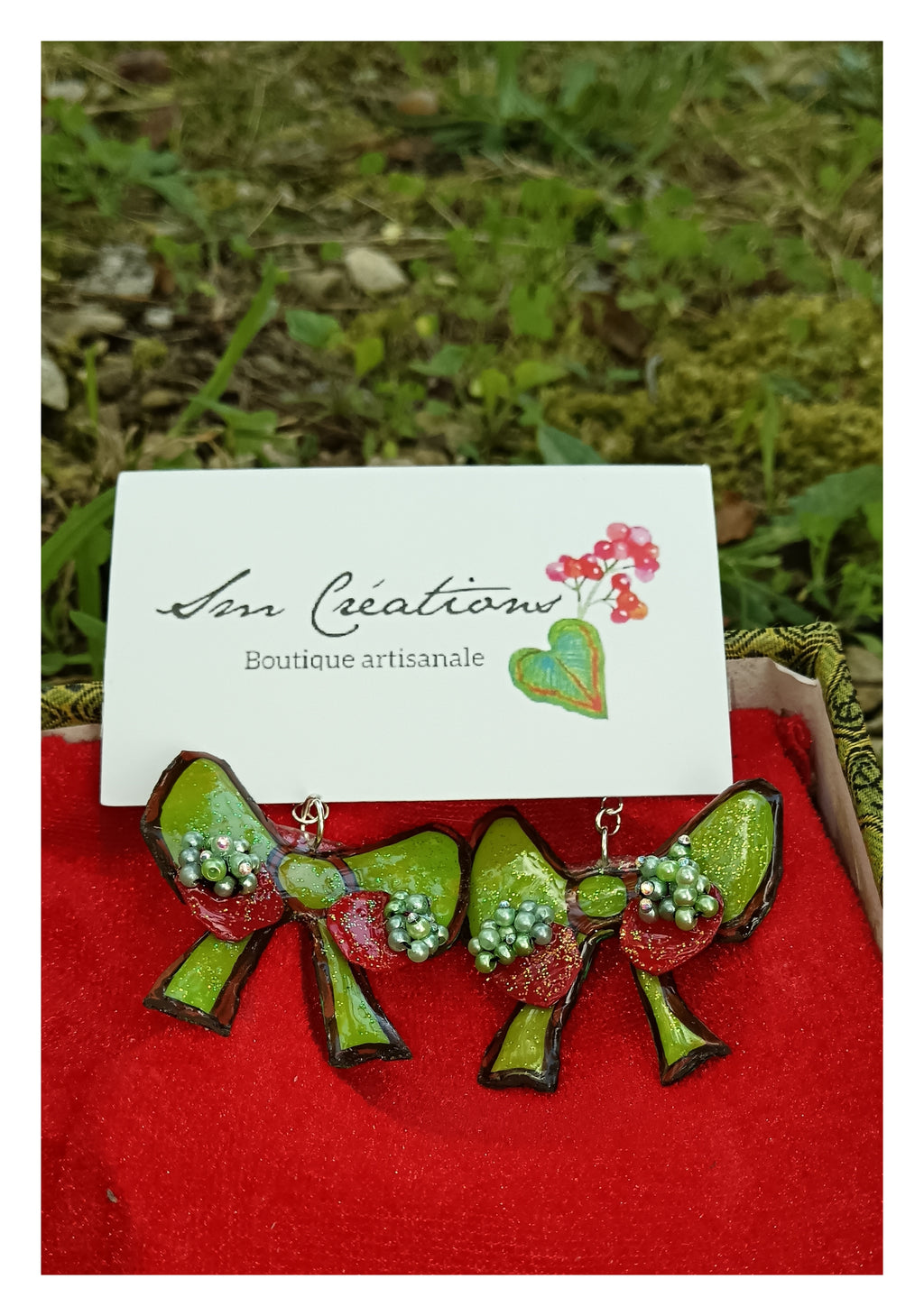 Boucle d'oreille Arte| ''Gift'' 95% Naturelle