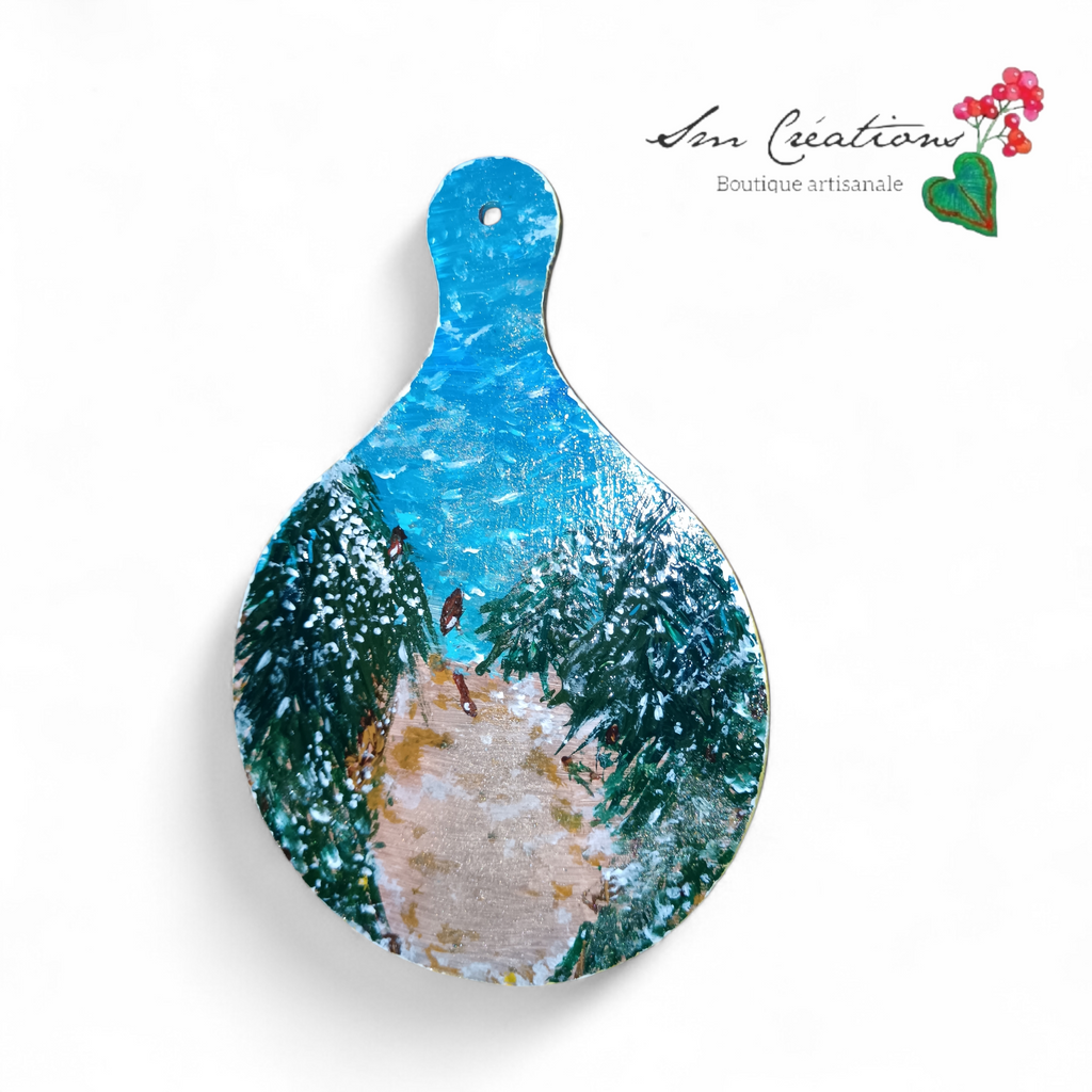 Peinture décoratif joviale ''𝖥𝗋𝖾𝖾𝗌𝖾''| Signé Sm