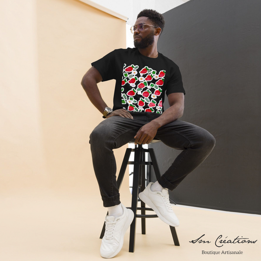 T-shirt classique unisexe Design "Douceur de Printemps" Collection Strawberry - Spring Summer 2025