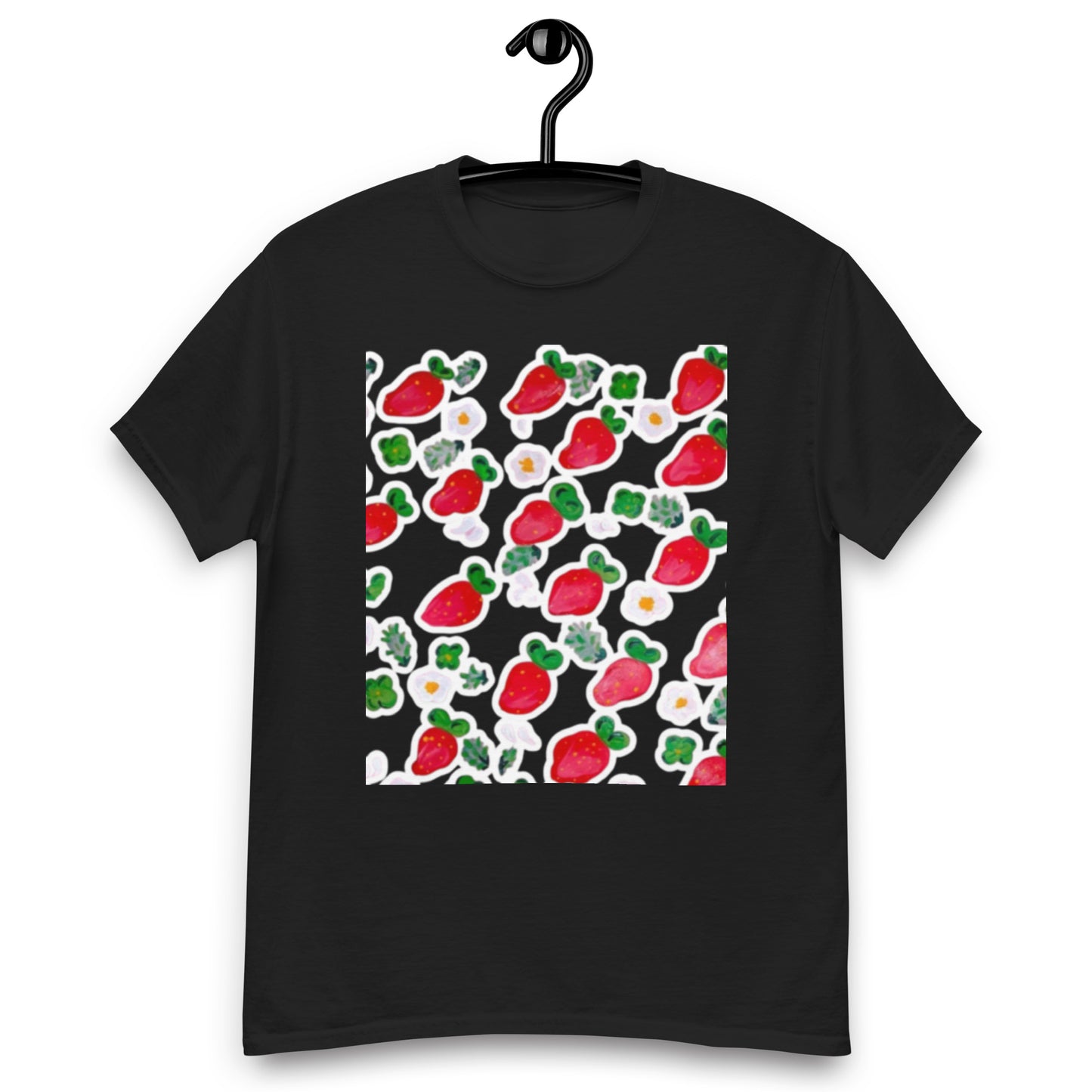 T-shirt classique unisexe Design "Douceur de Printemps" Collection Strawberry - Spring Summer 2025