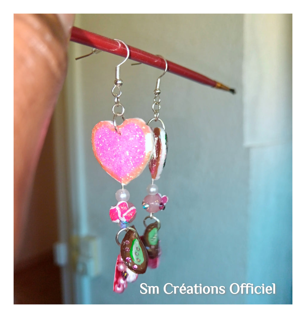 Boucle d'oreille Arte ''Célestine'' | 95% Naturel